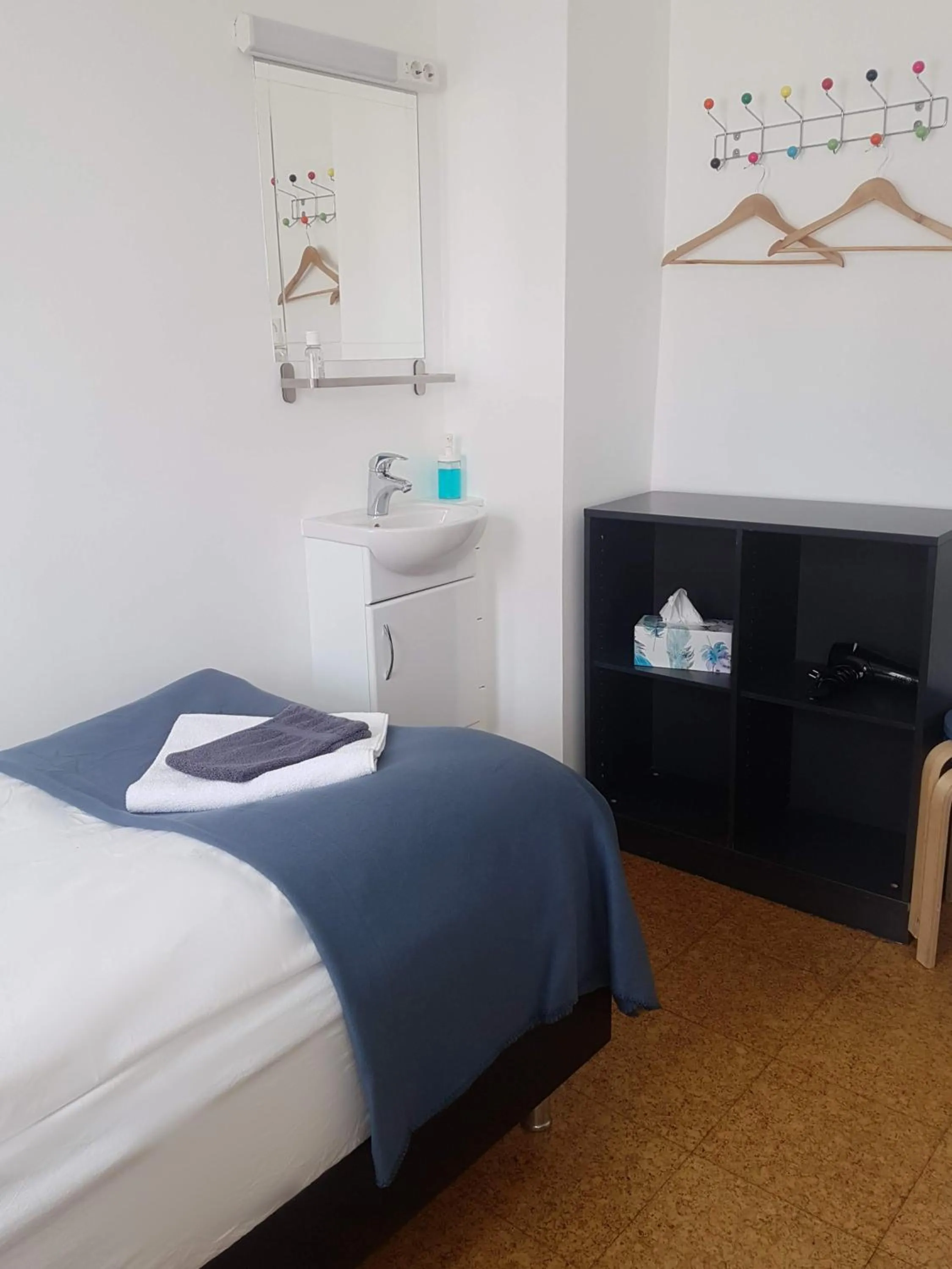 Bed in Refurinn Reykjavik Guesthouse