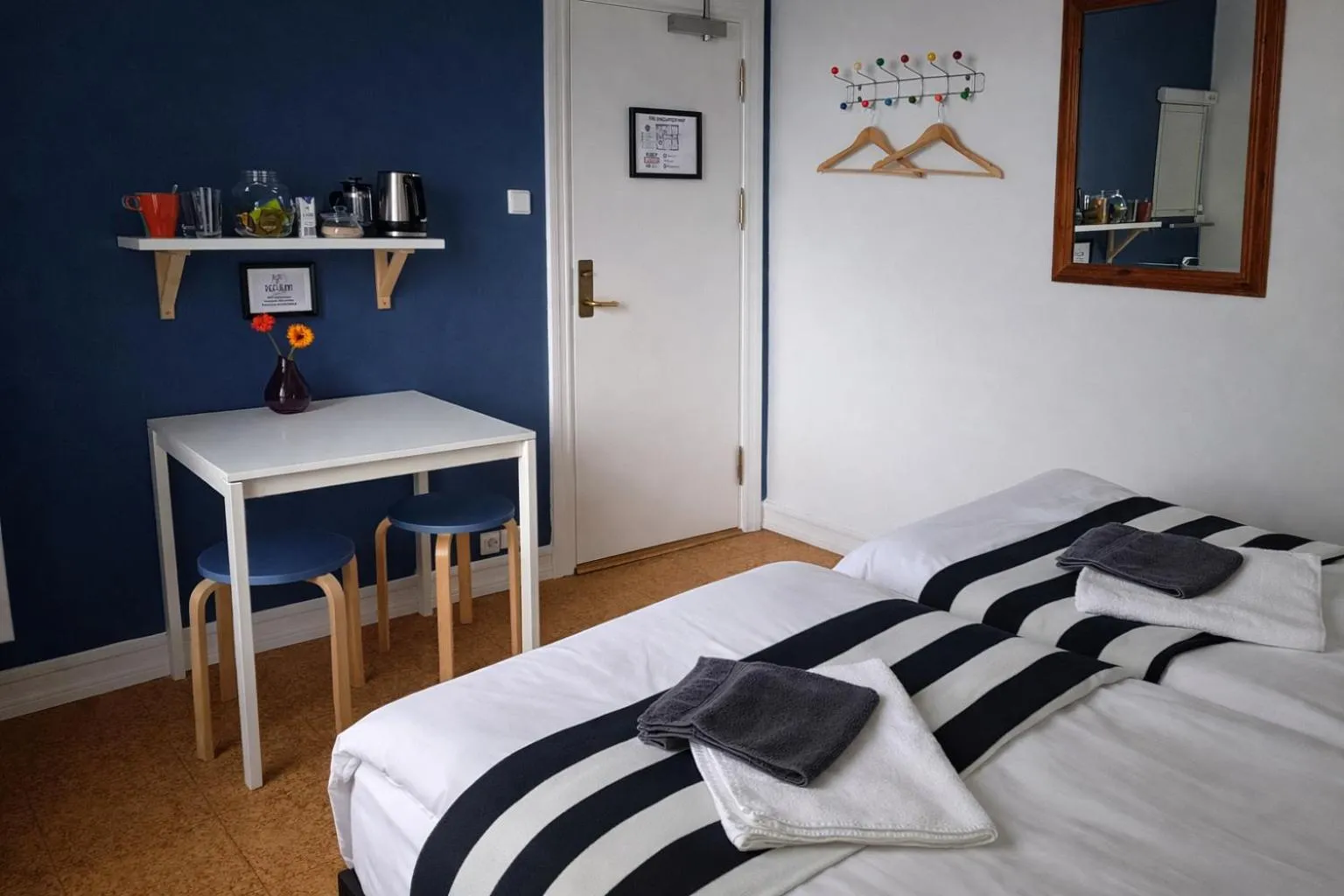 Bedroom, Bed in Refurinn Reykjavik Guesthouse