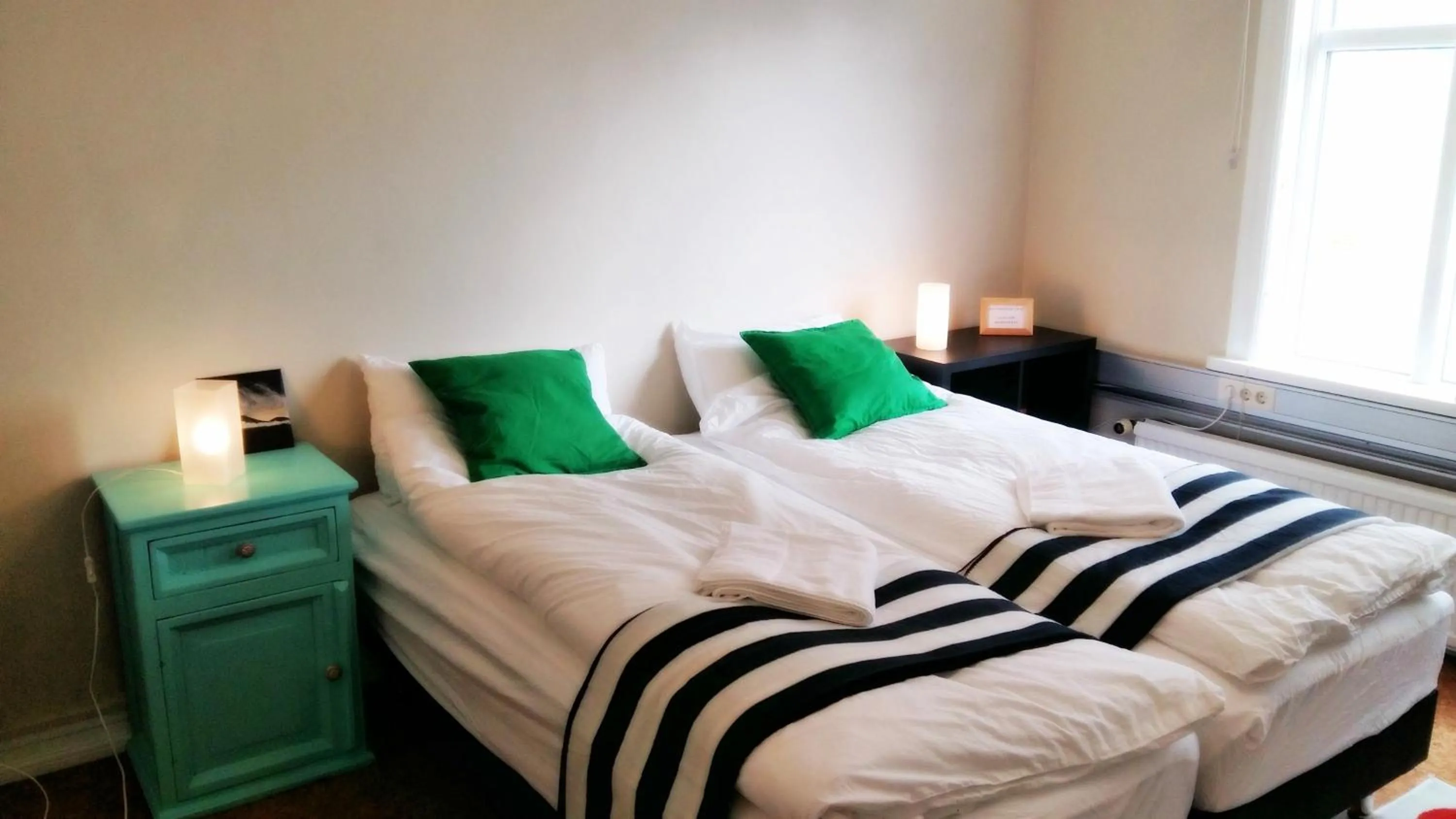 Bed in Refurinn Reykjavik Guesthouse