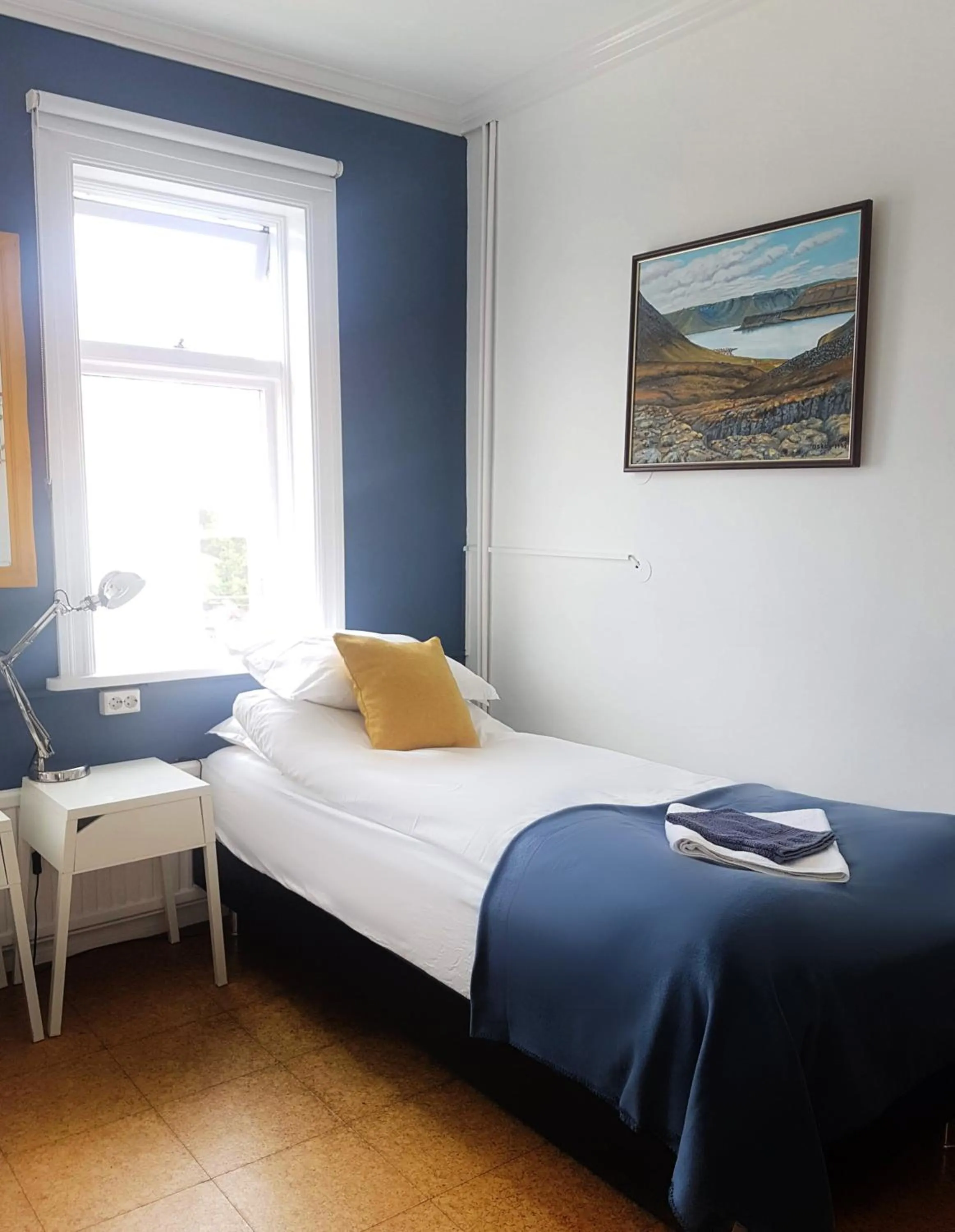 Bed in Refurinn Reykjavik Guesthouse