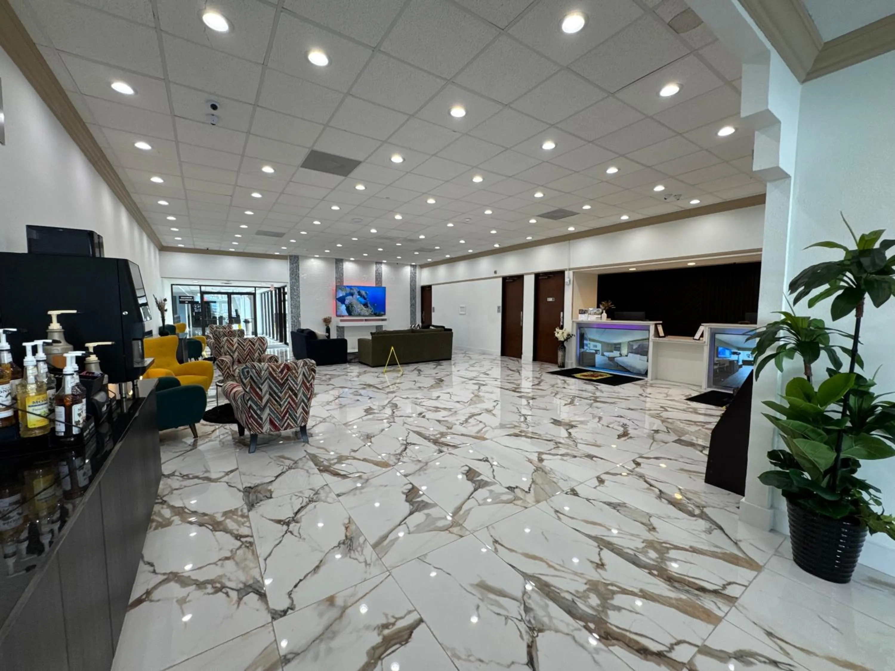 Lobby or reception in Baymont by Wyndham Corpus Christi Airport