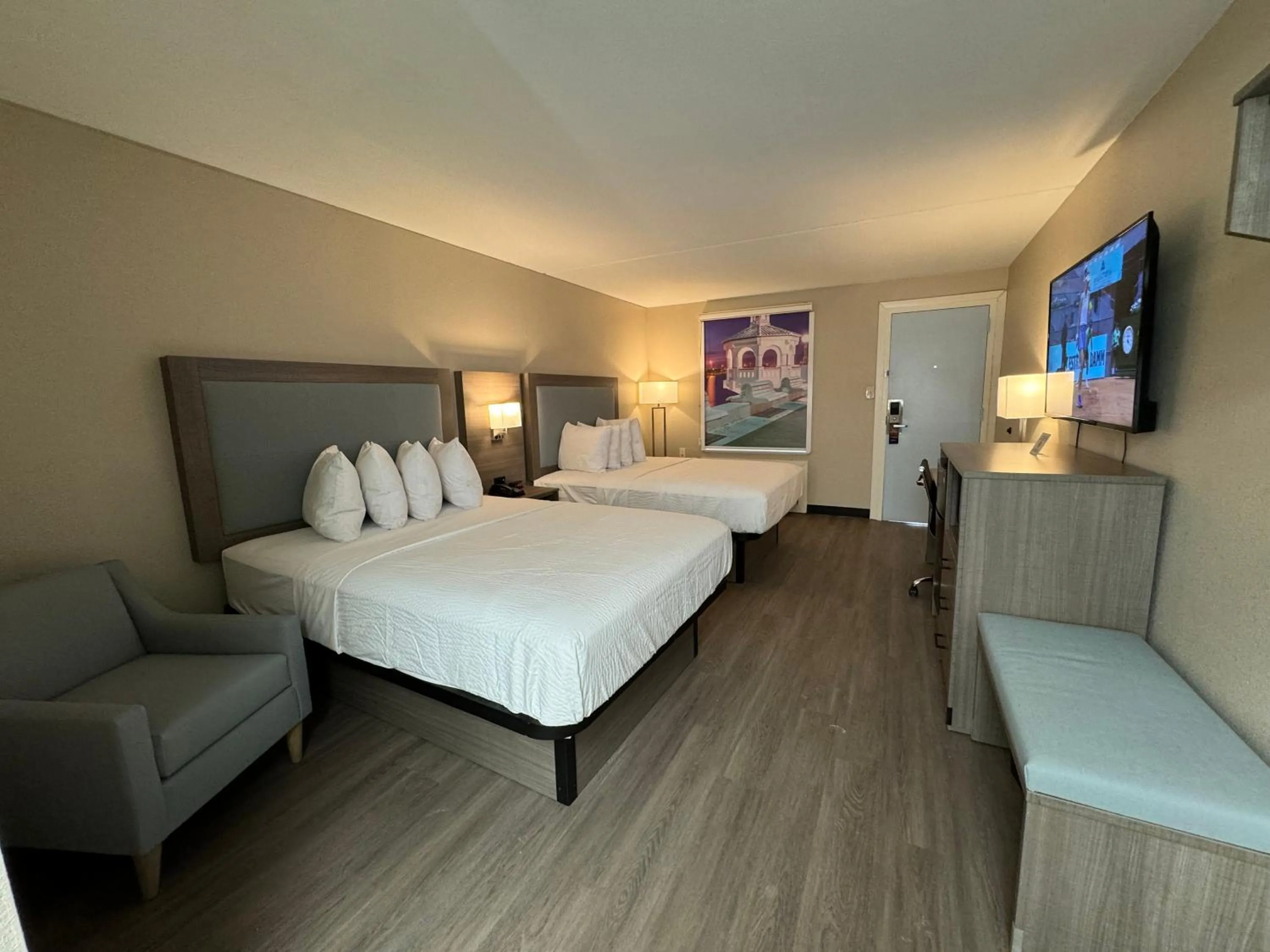 Photo of the whole room, Bed in Baymont by Wyndham Corpus Christi Airport