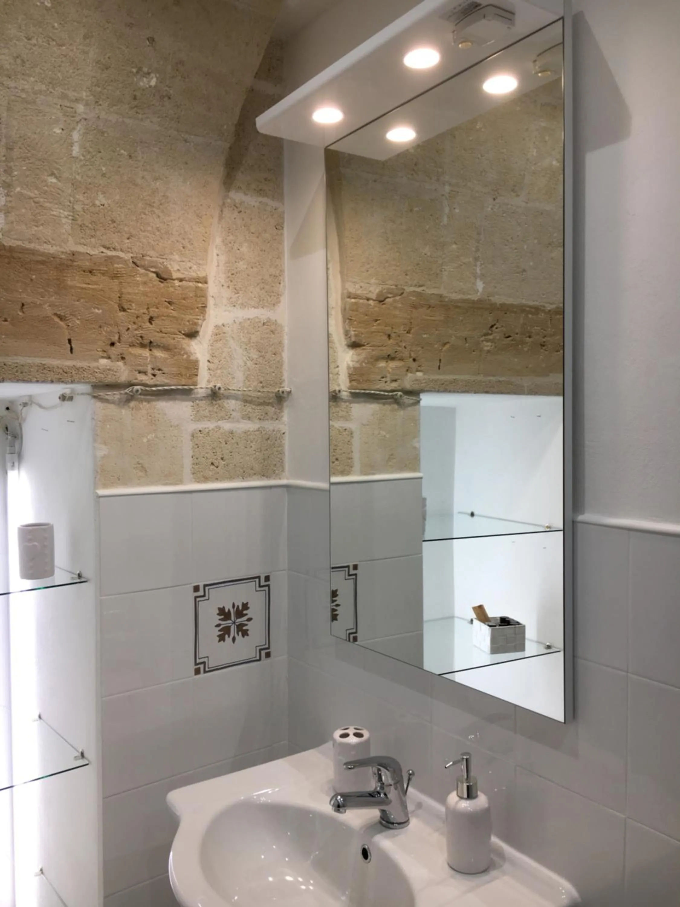 Bathroom in Le stanze di Cortès