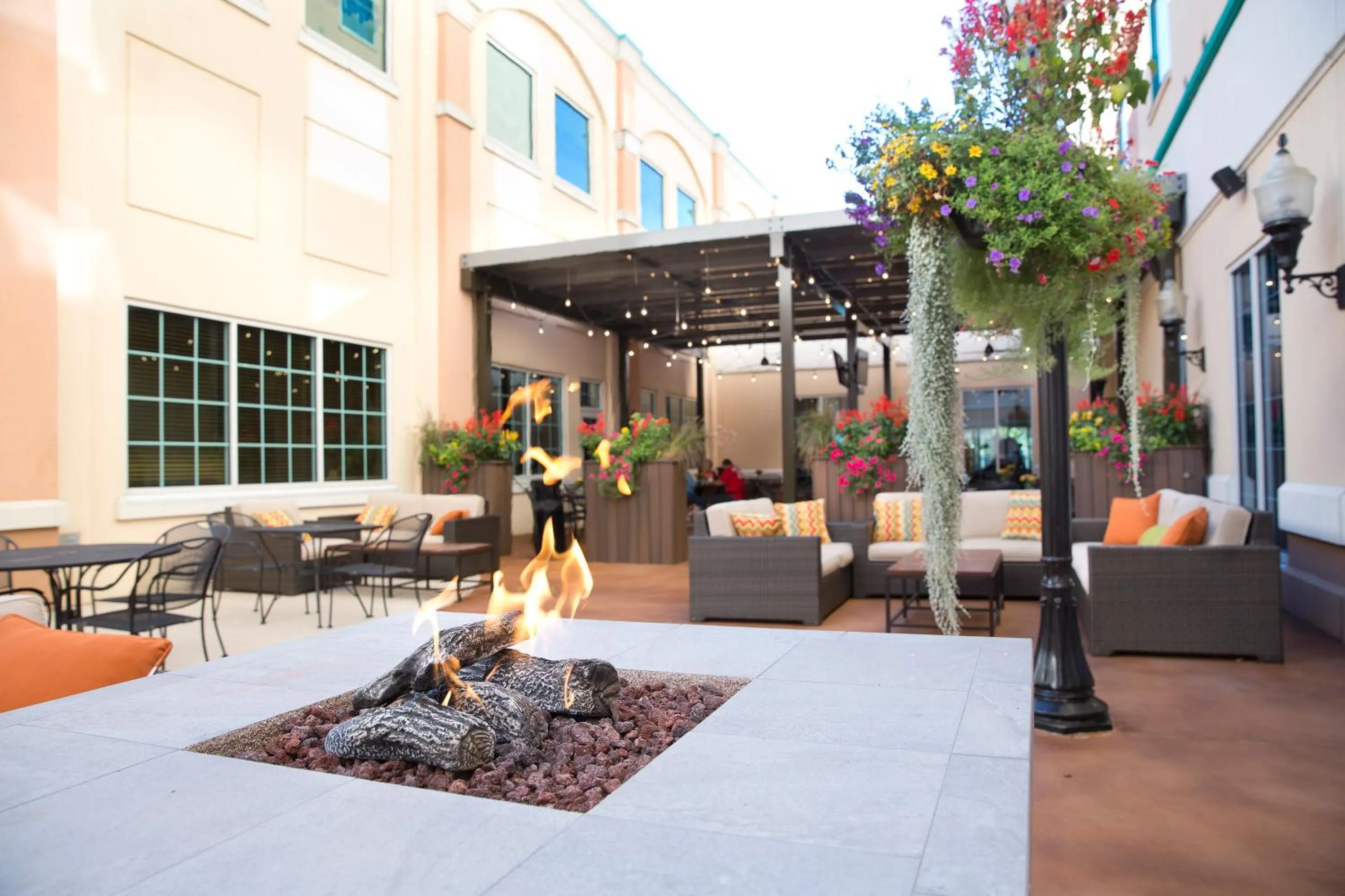 Patio in Isle of Capri Boonville, A Caesars Destination