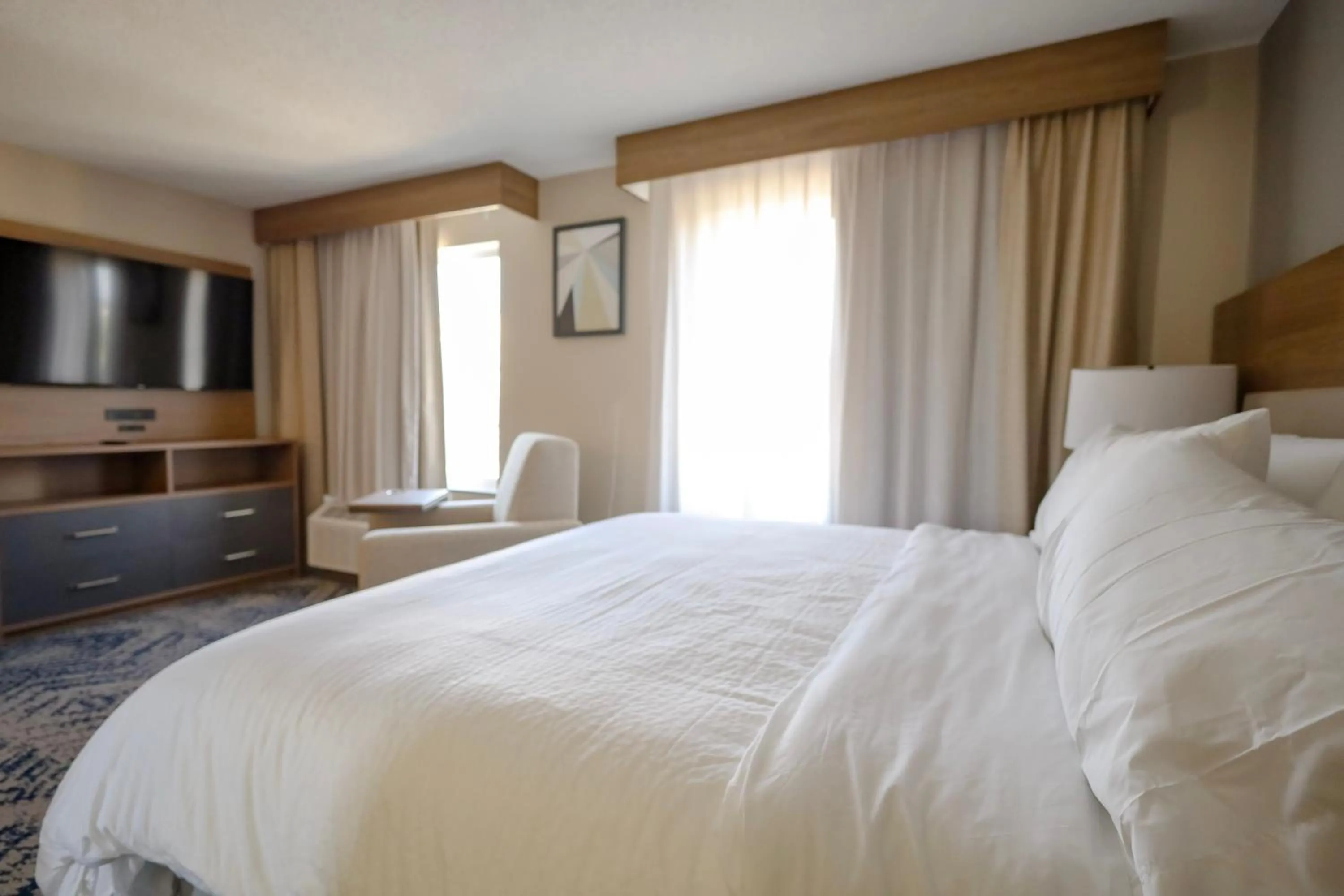 Bed in Beachwood Extended Suites