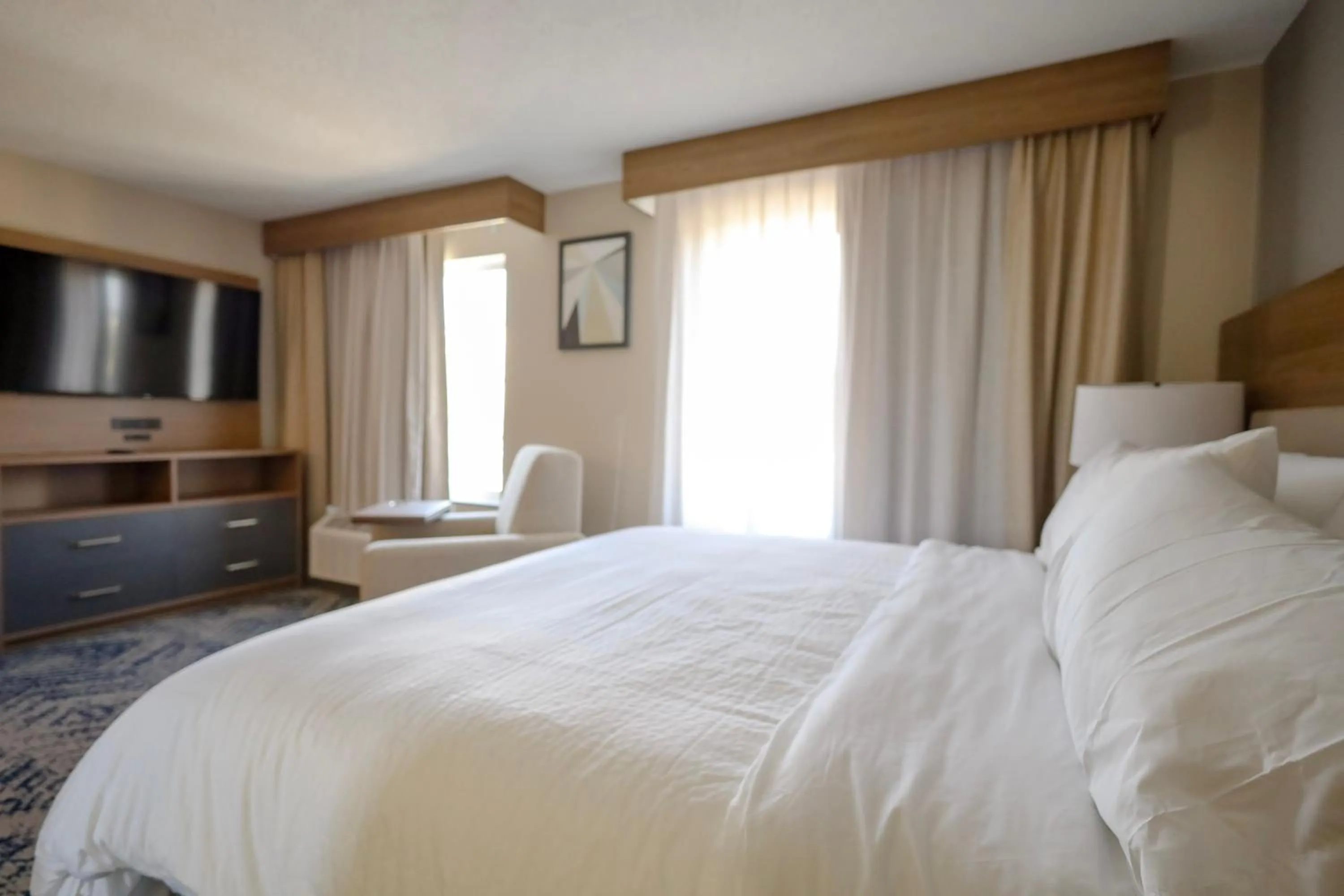 Bed in Beachwood Extended Suites