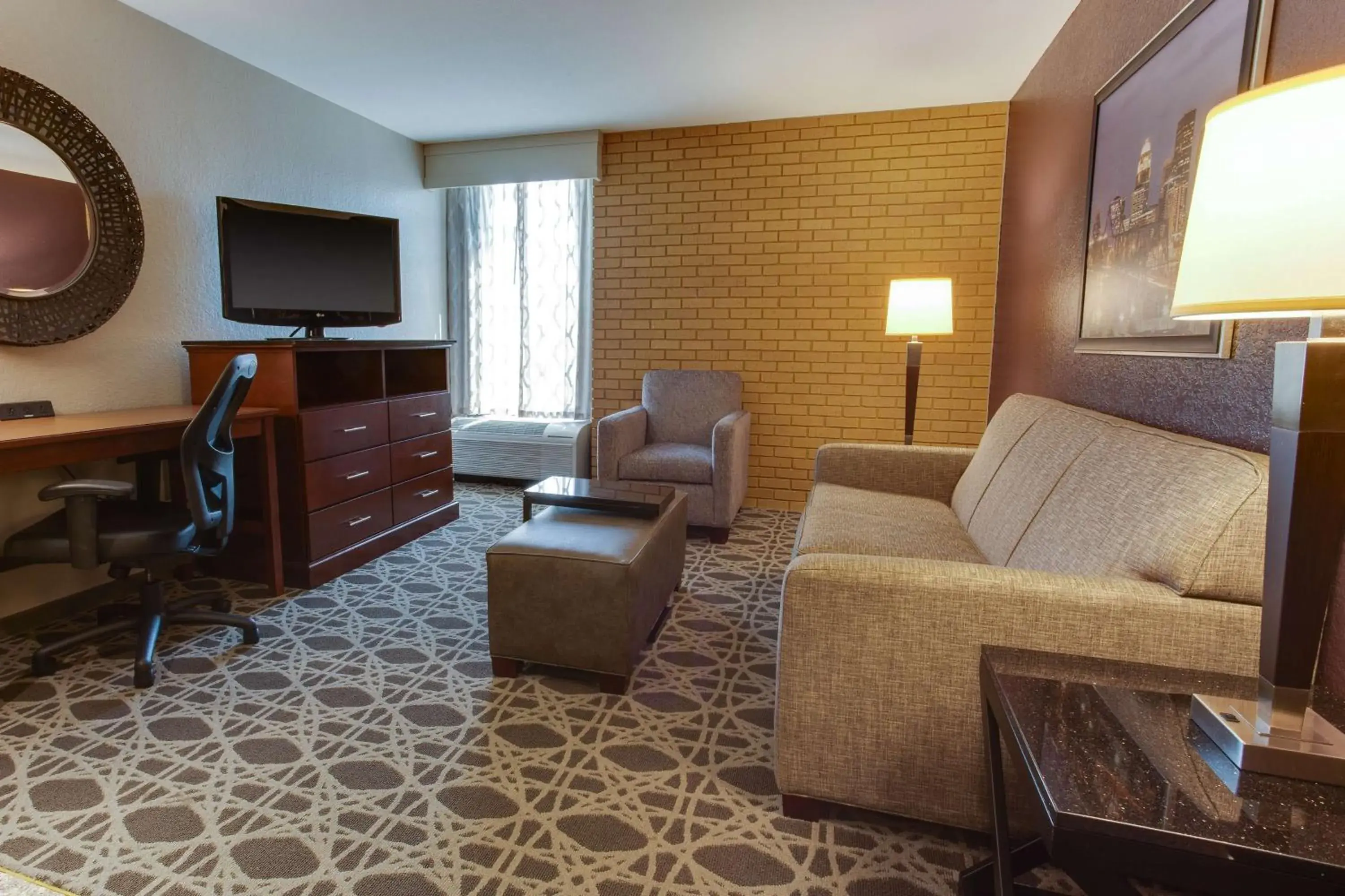 King Suite with Sofa Bed and Kitchenette – High Floor in Drury Inn & Suites Louisville East King Suite with Sofa Bed and Kitchenette – High Floor in Drury Inn & Suites Louisville East