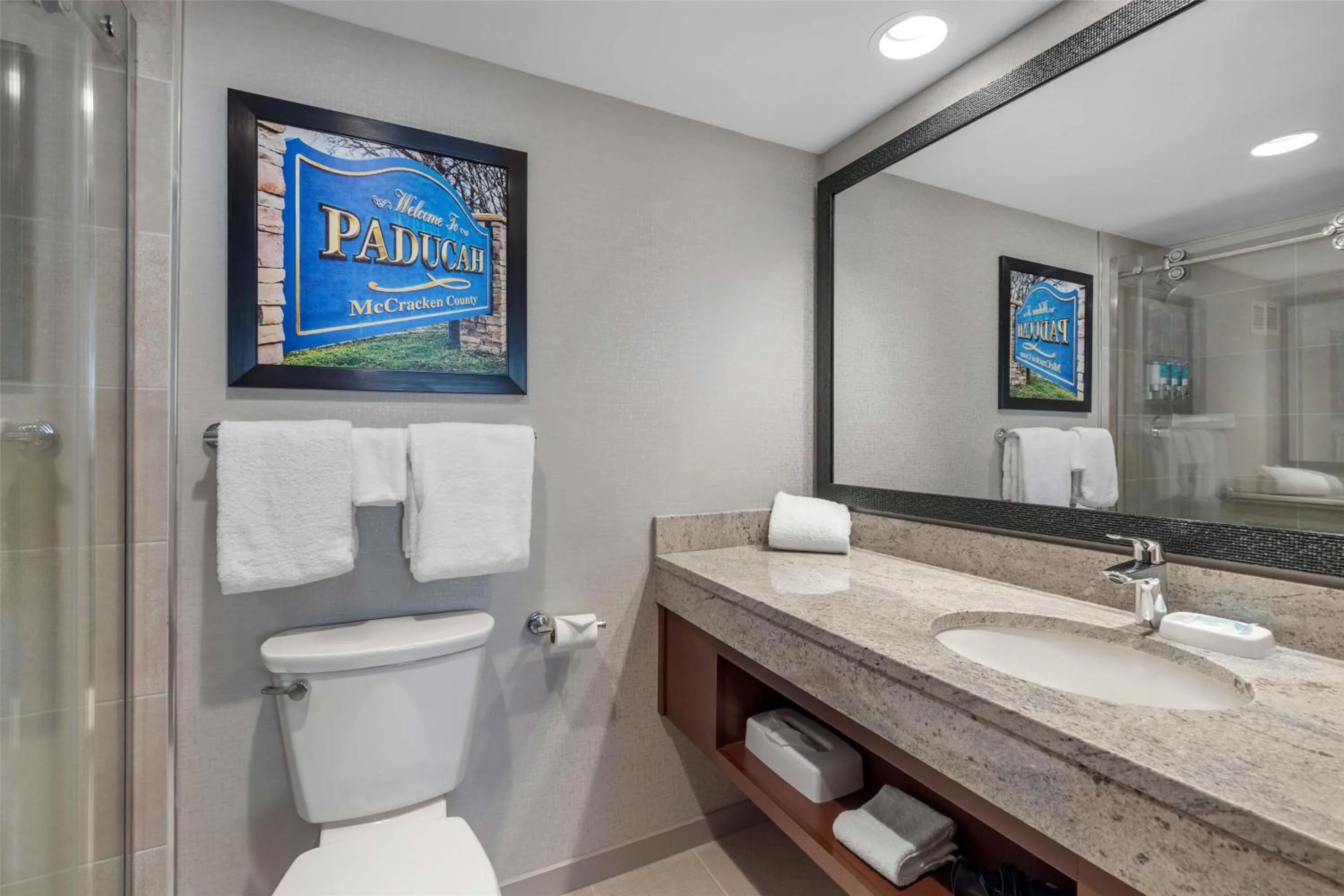 Bathroom in Drury Inn & Suites Paducah