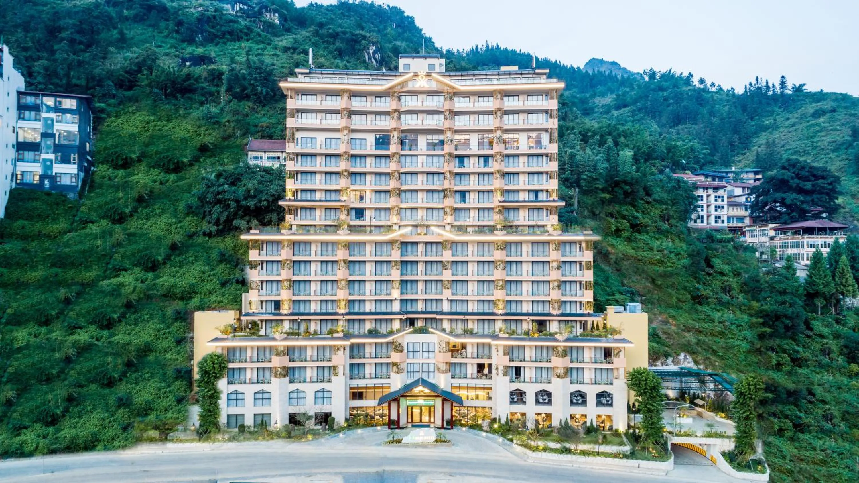 Property building in KK Sapa Hotel