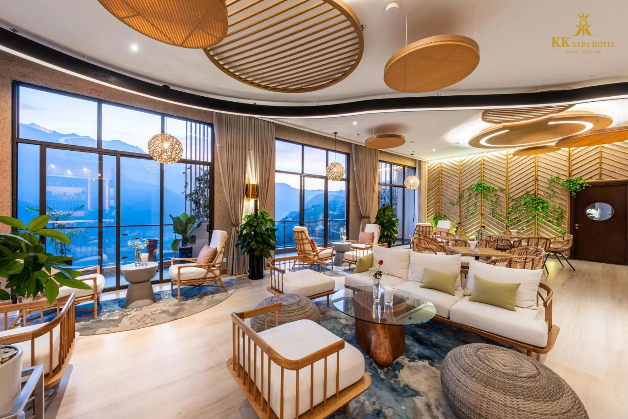 Lounge or bar in KK Sapa Hotel