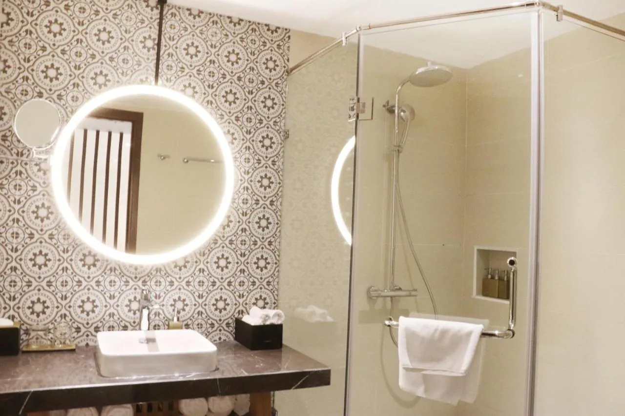 Bathroom in KK Sapa Hotel