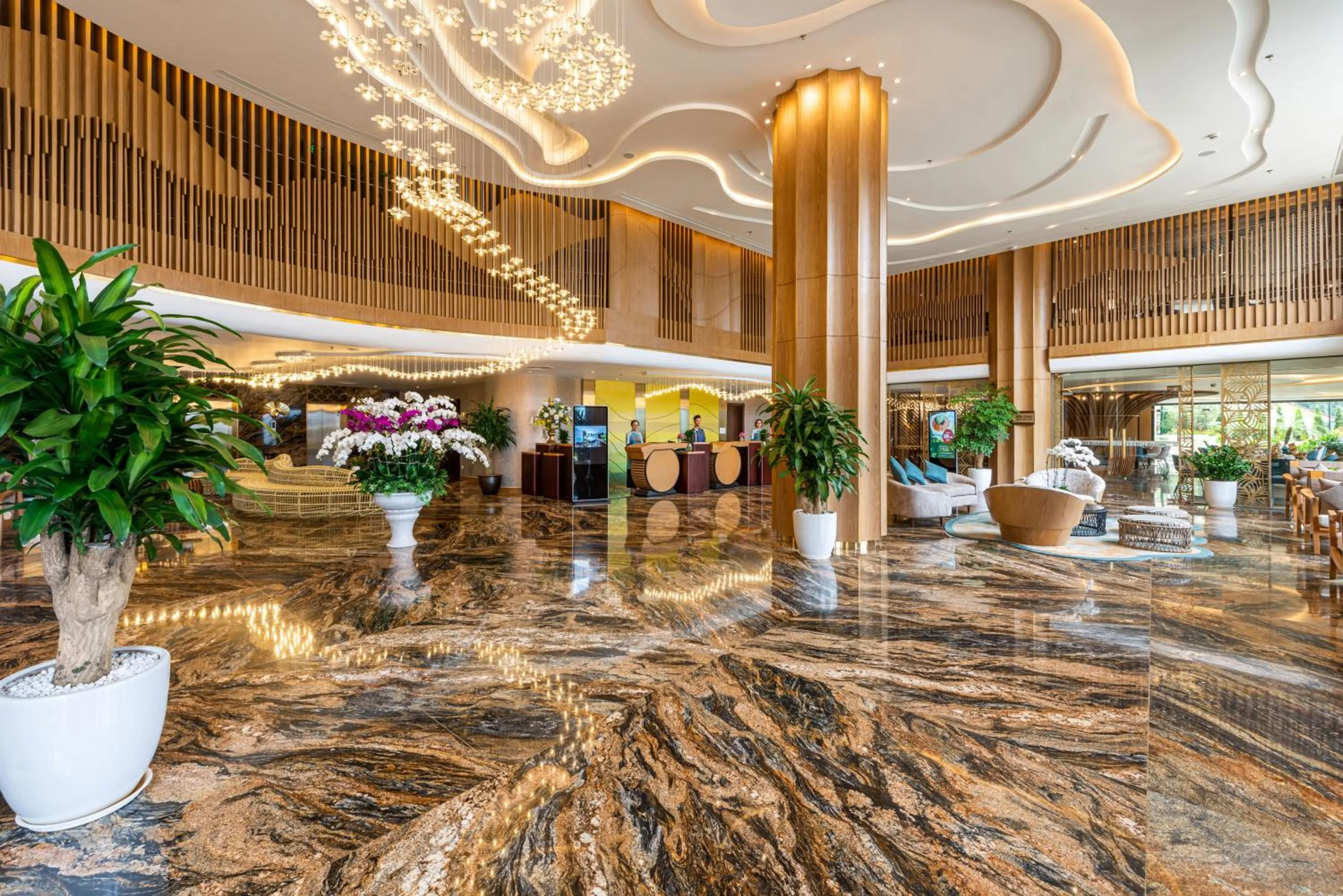 Communal lounge/ TV room in KK Sapa Hotel