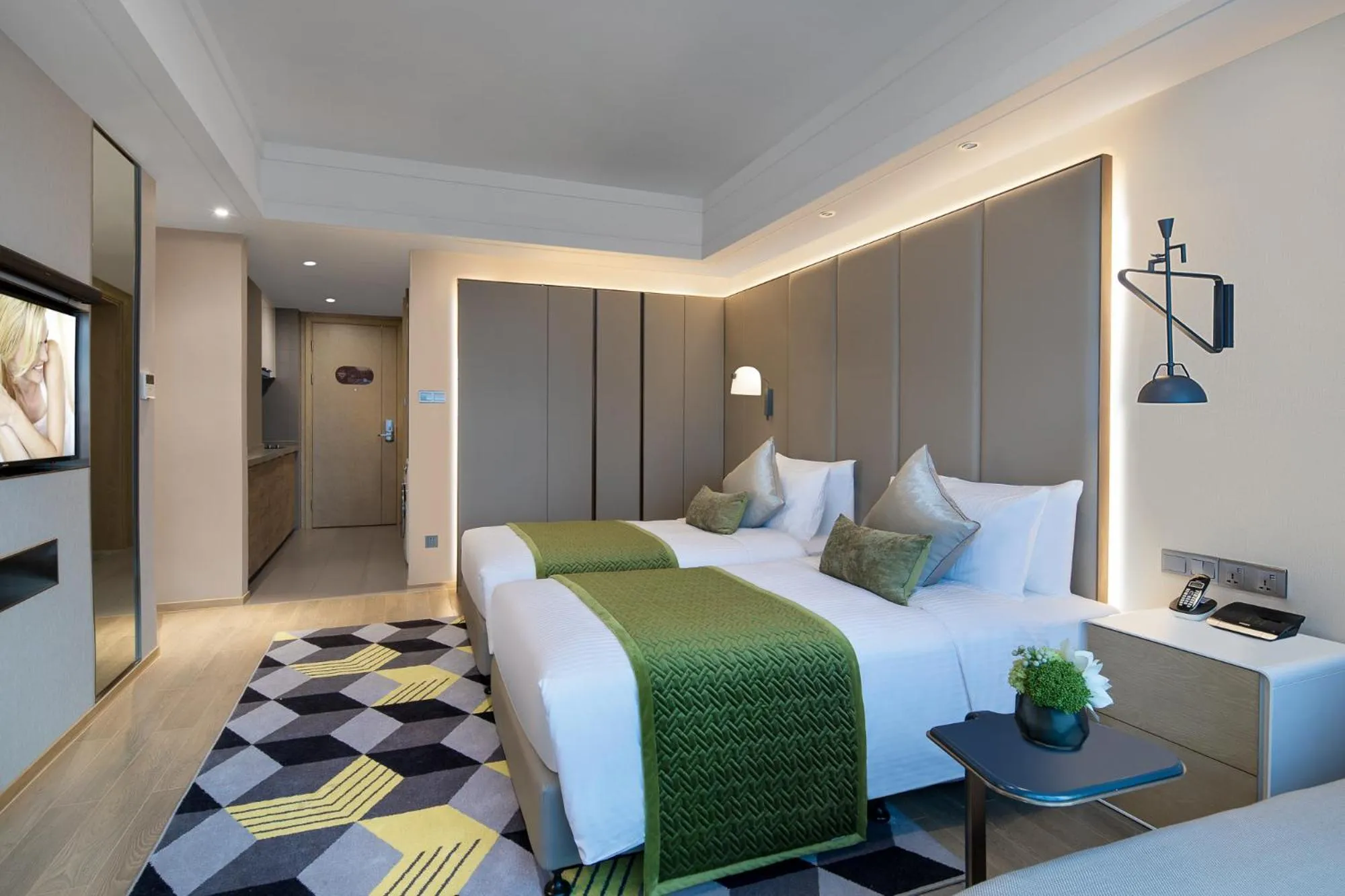 Bed in Citadines Keqiao Shaoxing