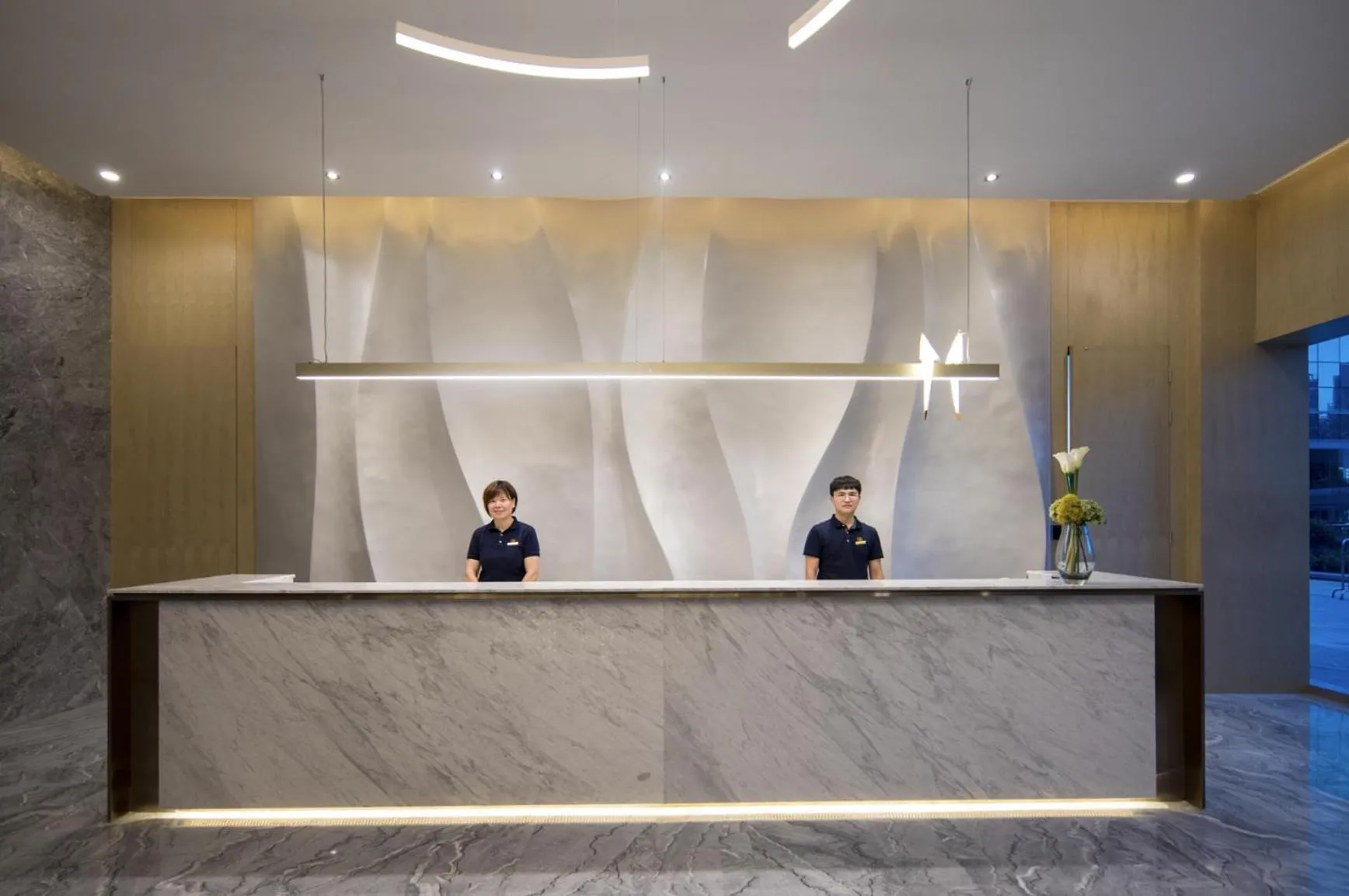 Lobby or reception in Citadines Keqiao Shaoxing