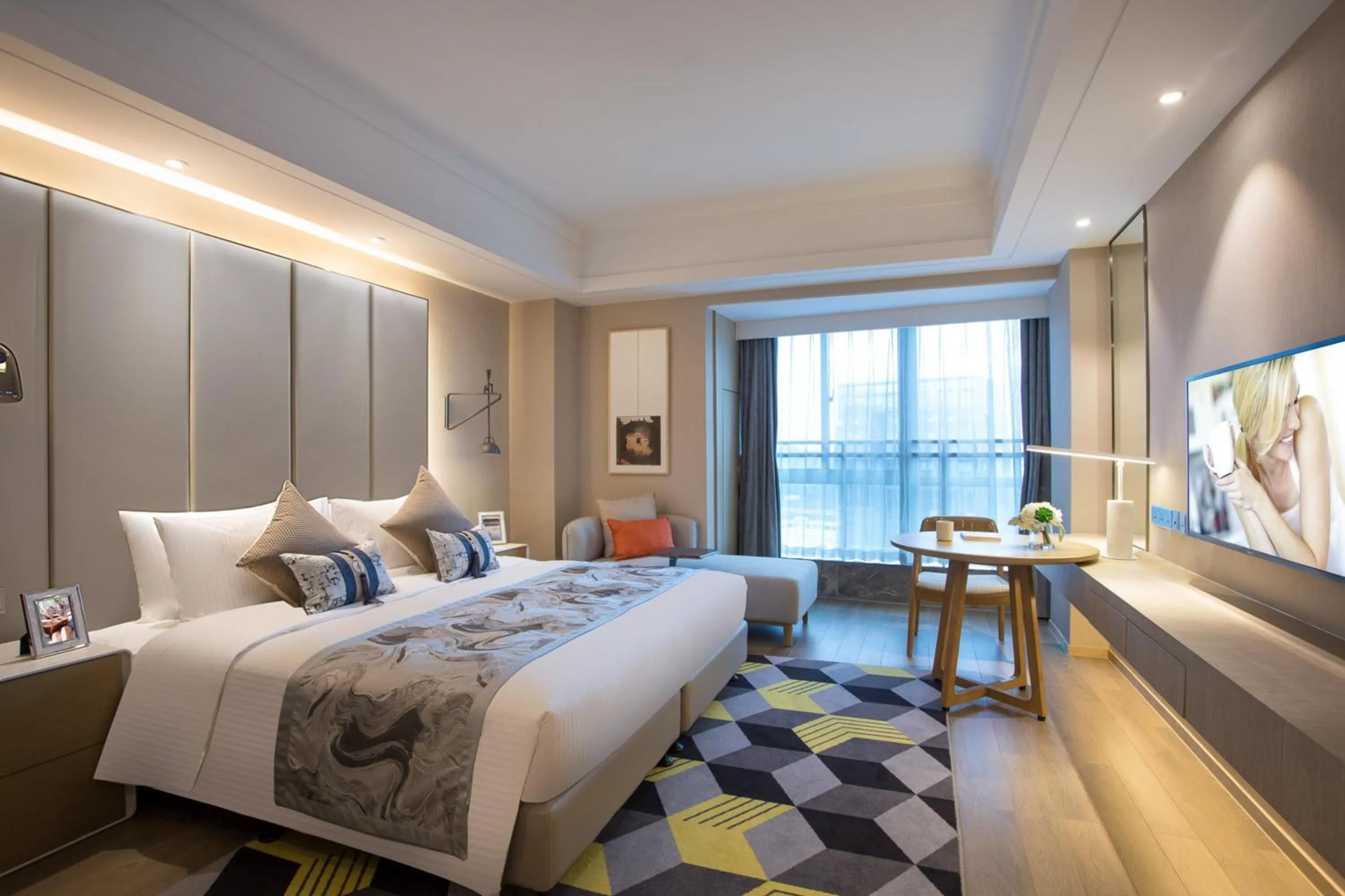 Bedroom, Bed in Citadines Keqiao Shaoxing