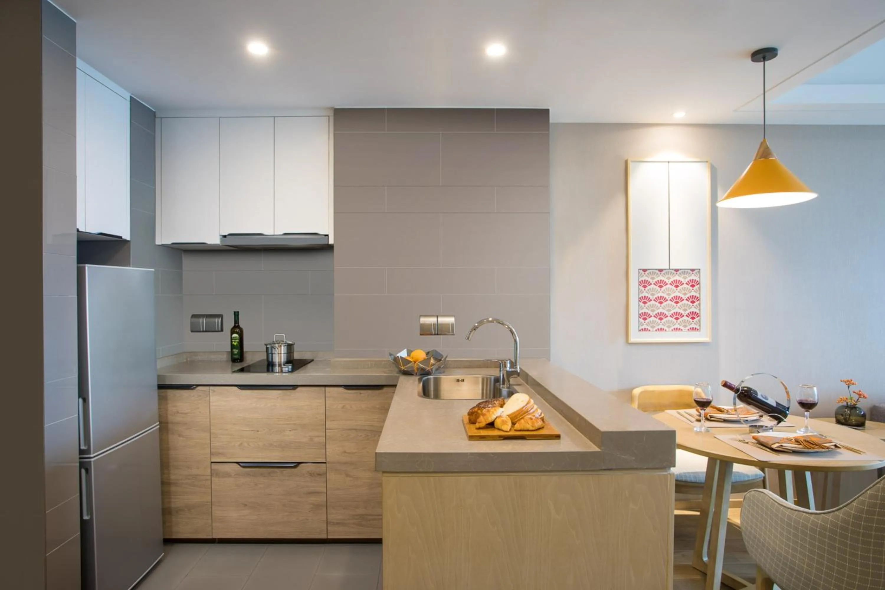 Kitchen or kitchenette in Citadines Keqiao Shaoxing