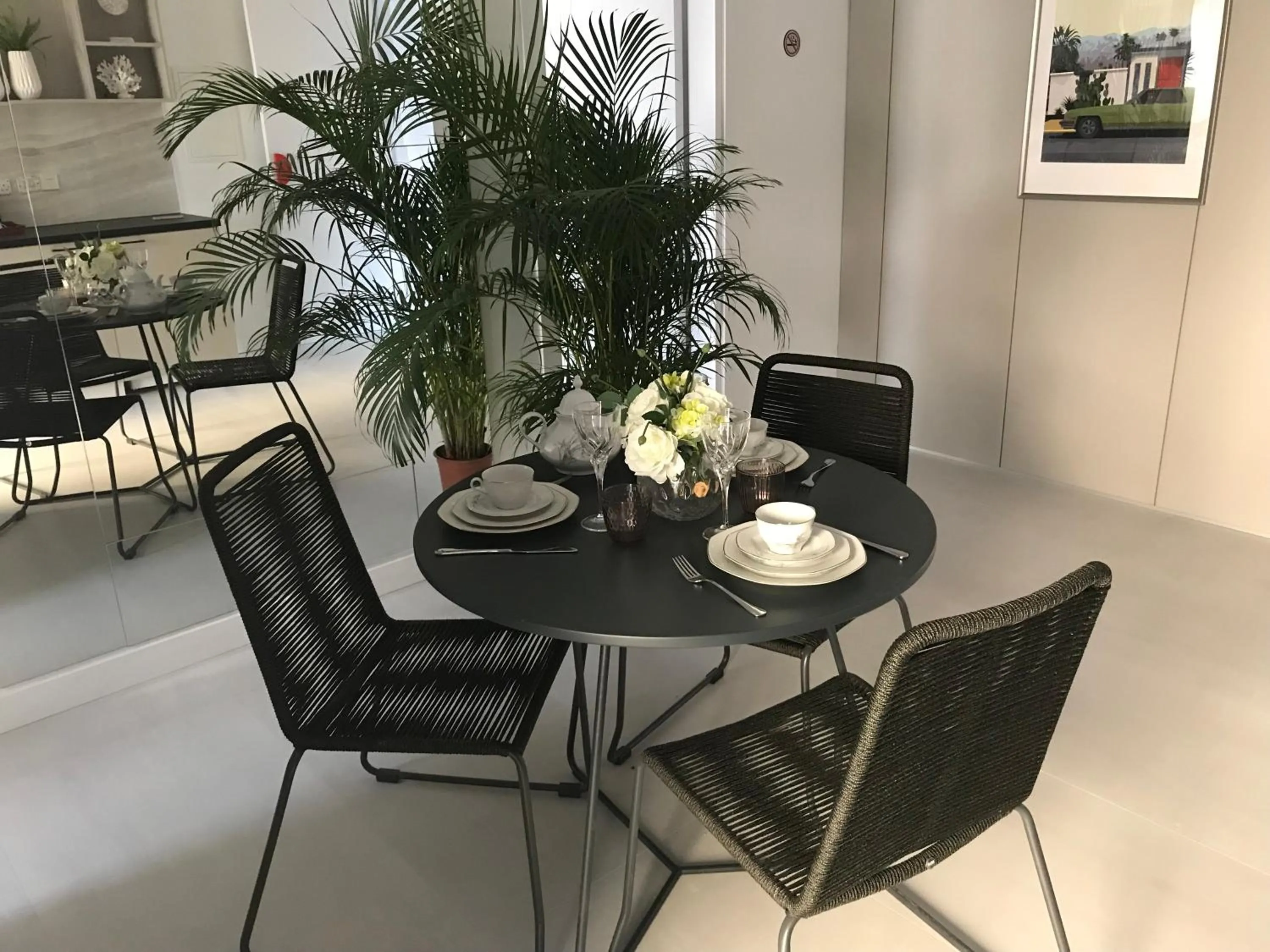 Dining area in Levante Holiday Apartments
