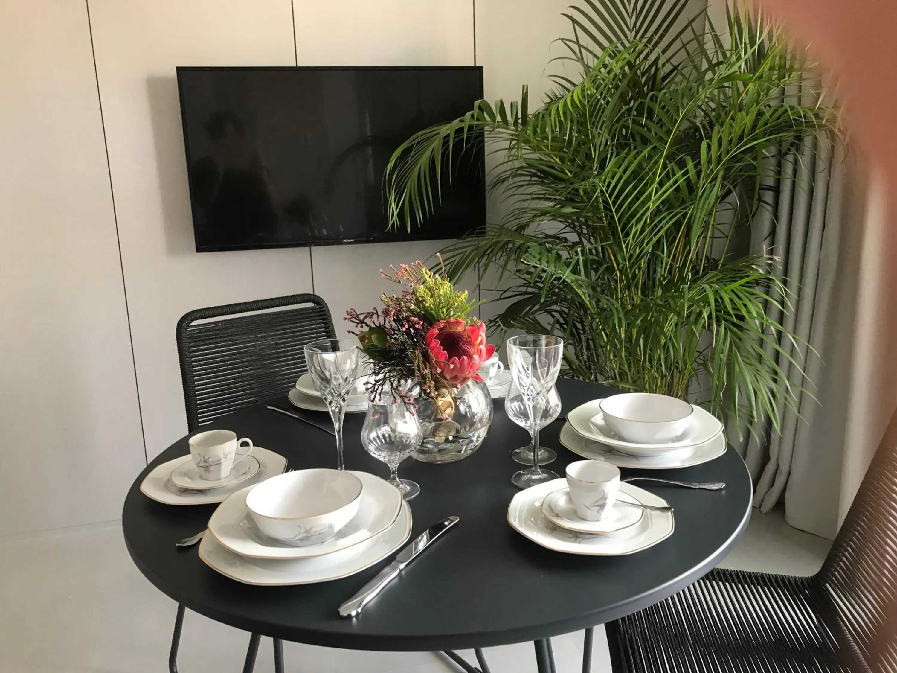 Dining area in Levante Holiday Apartments