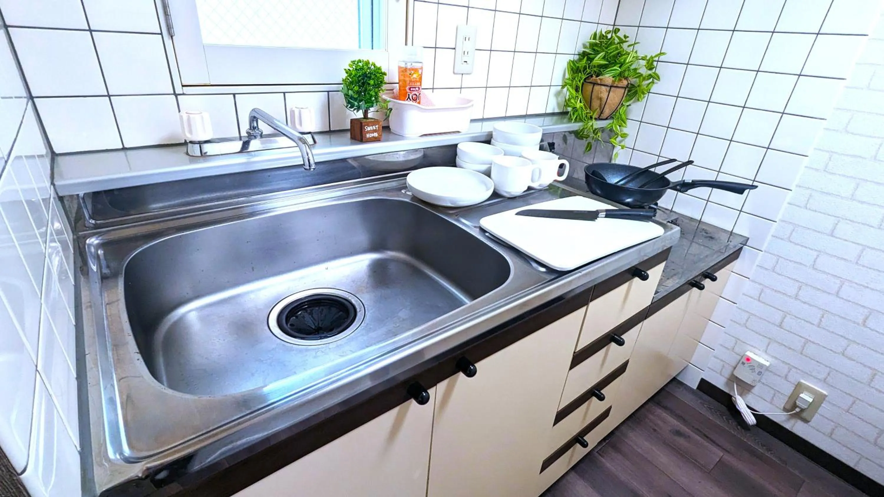 kitchen in KIYAZA Home Sapporo