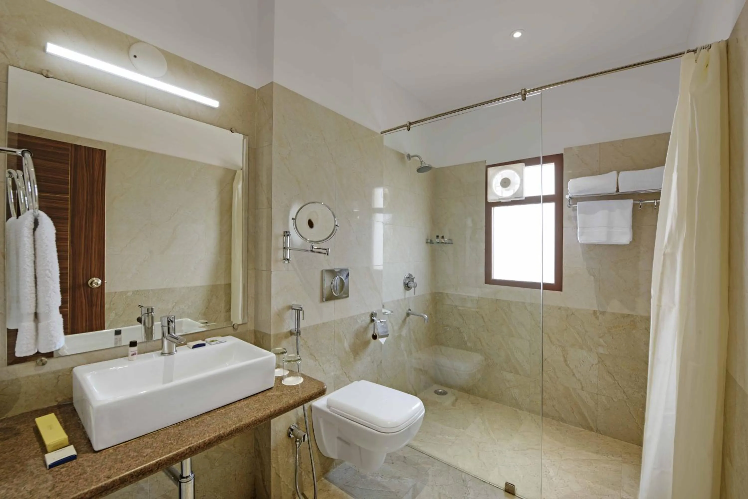 Bathroom in The Maharana Bagh by Trulyy