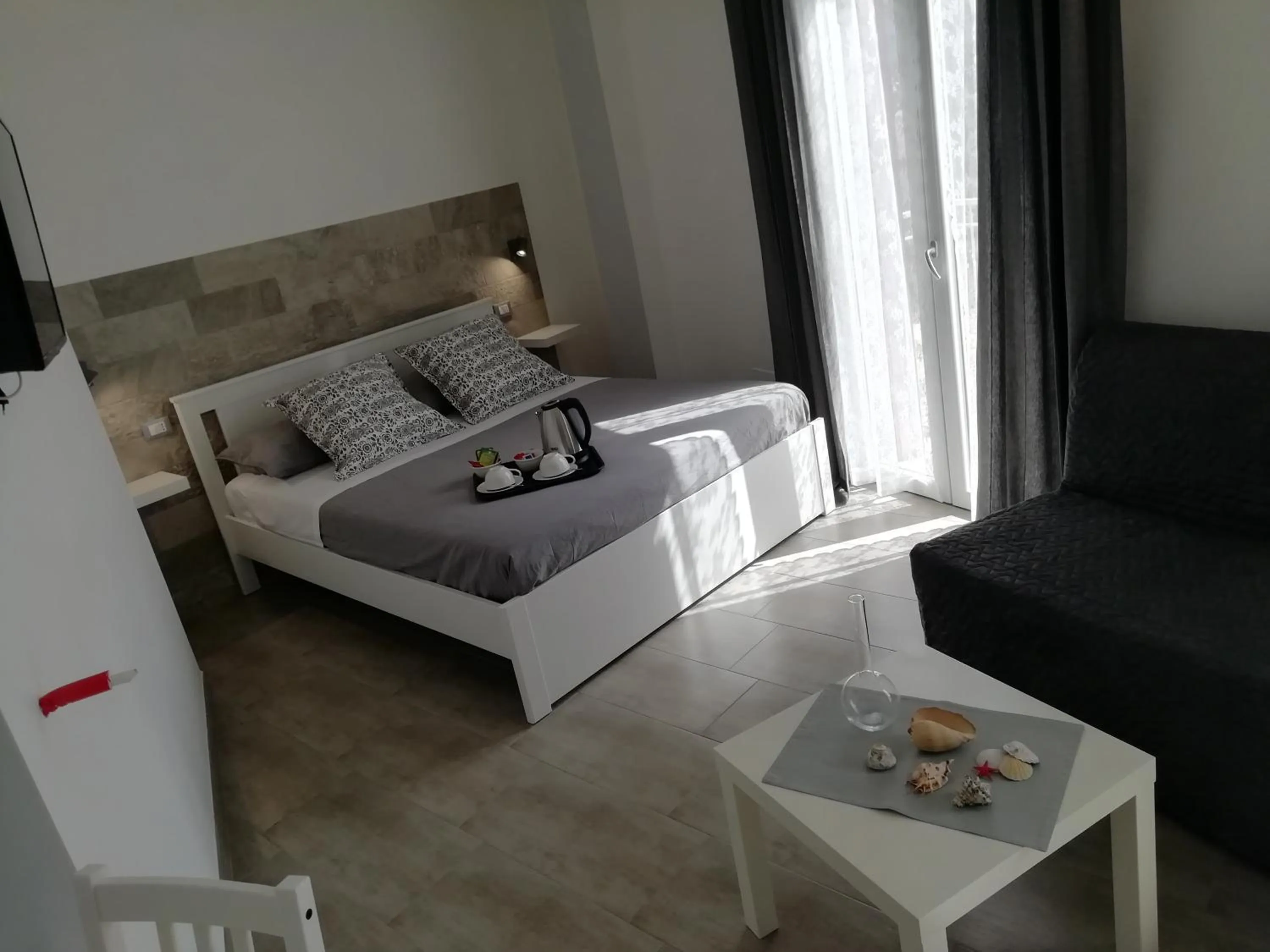 Bed in Dove sorge il sole