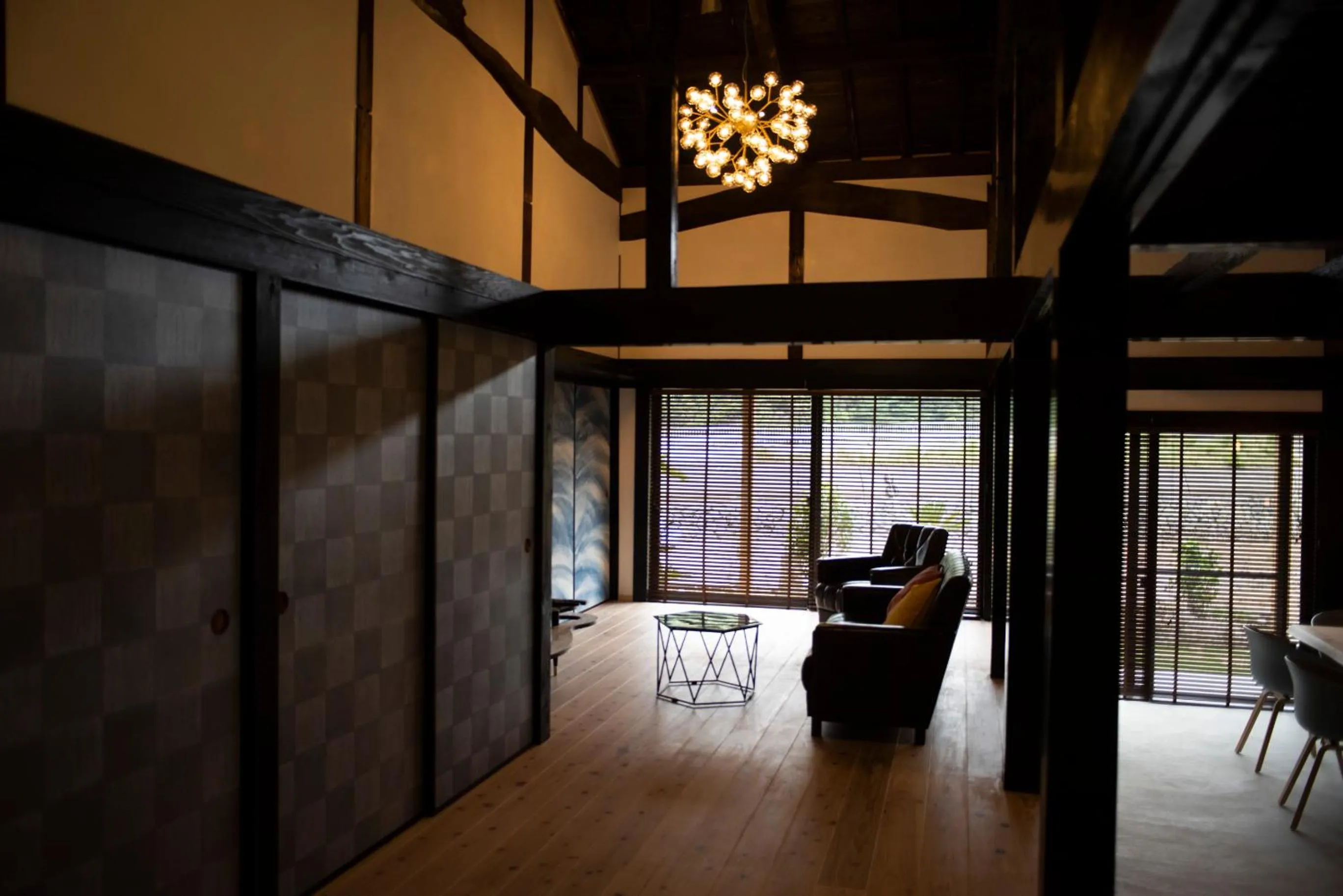 Communal lounge/ TV room in Okune