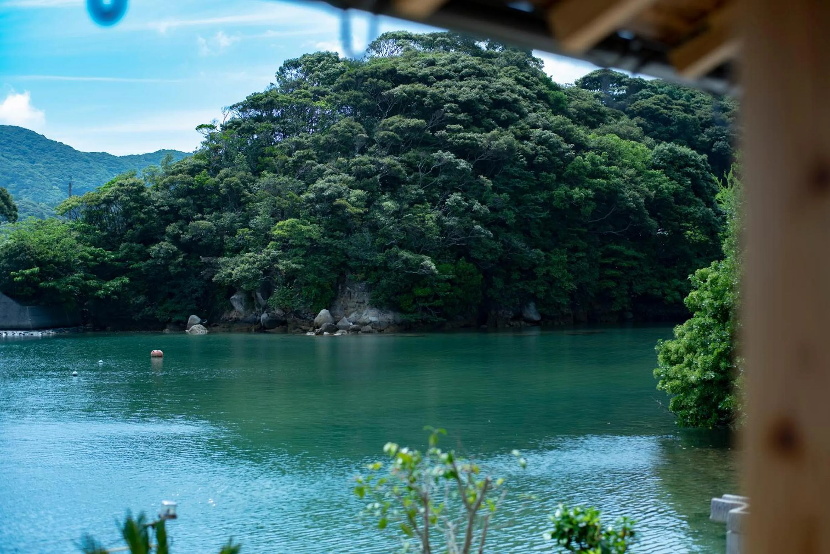 Natural landscape in Okune