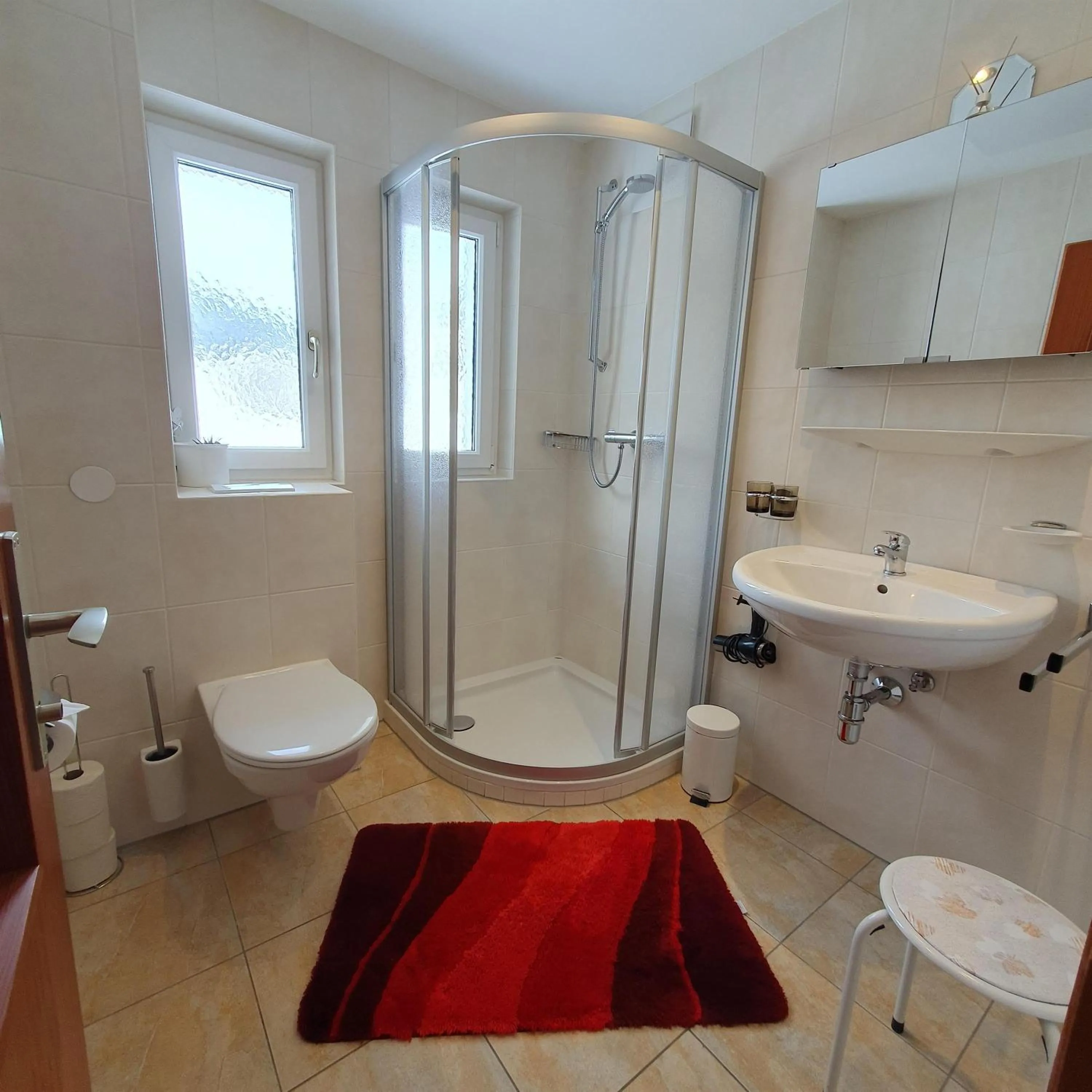 Shower in Haus Salzmann
