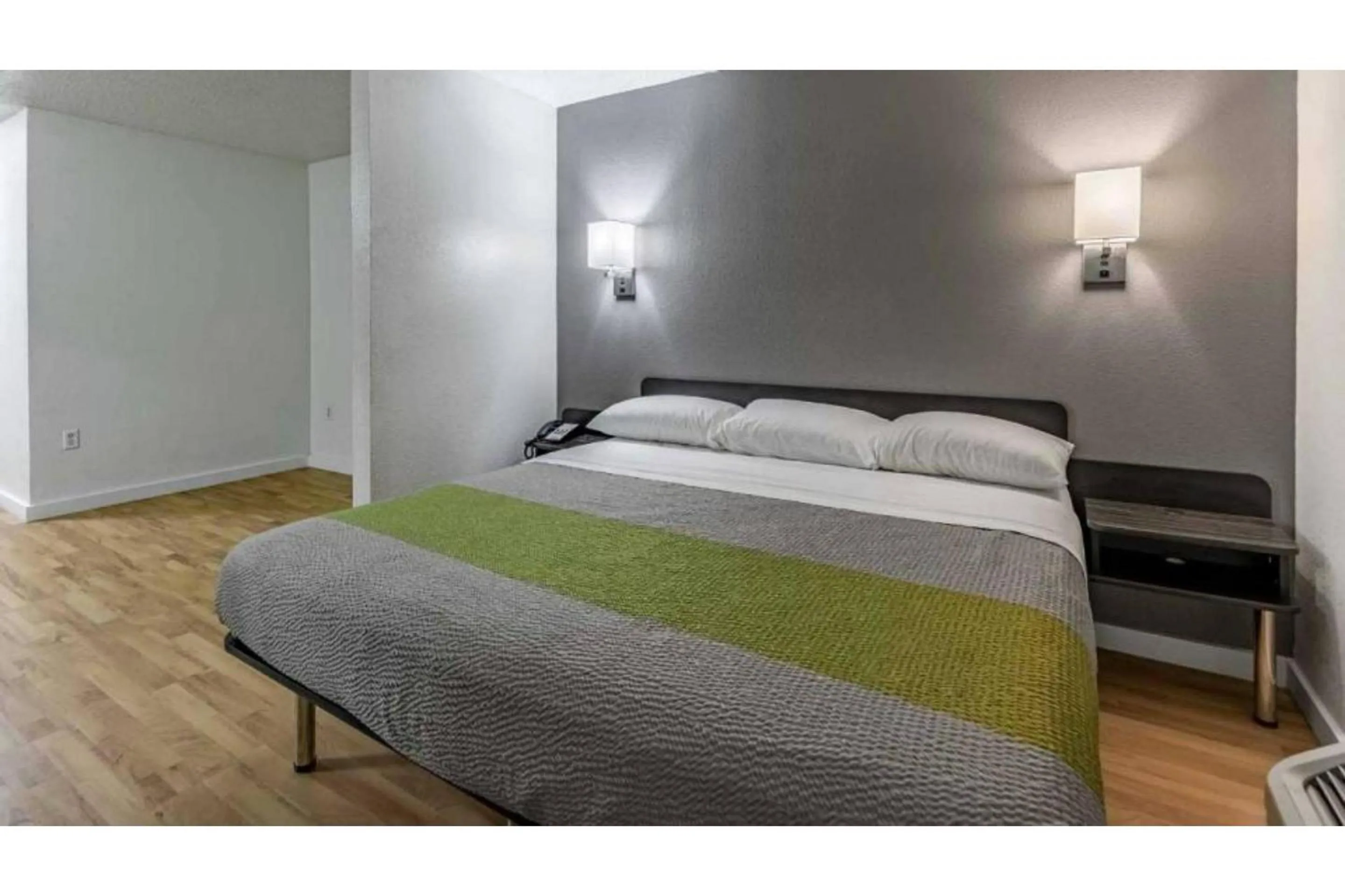 Bedroom, Bed in Studio 6-Dallas, TX