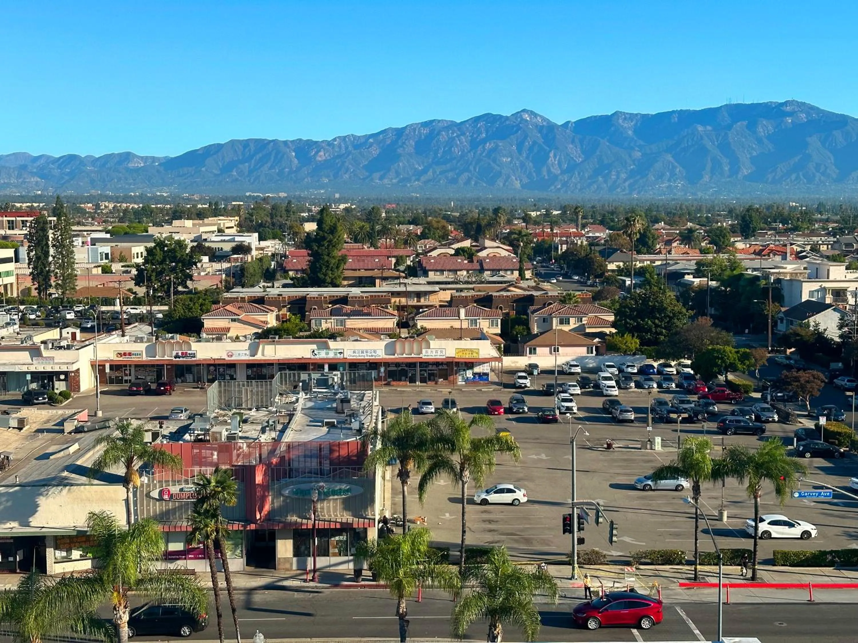 City view in Lincoln Hotel Monterey Park Los Angeles