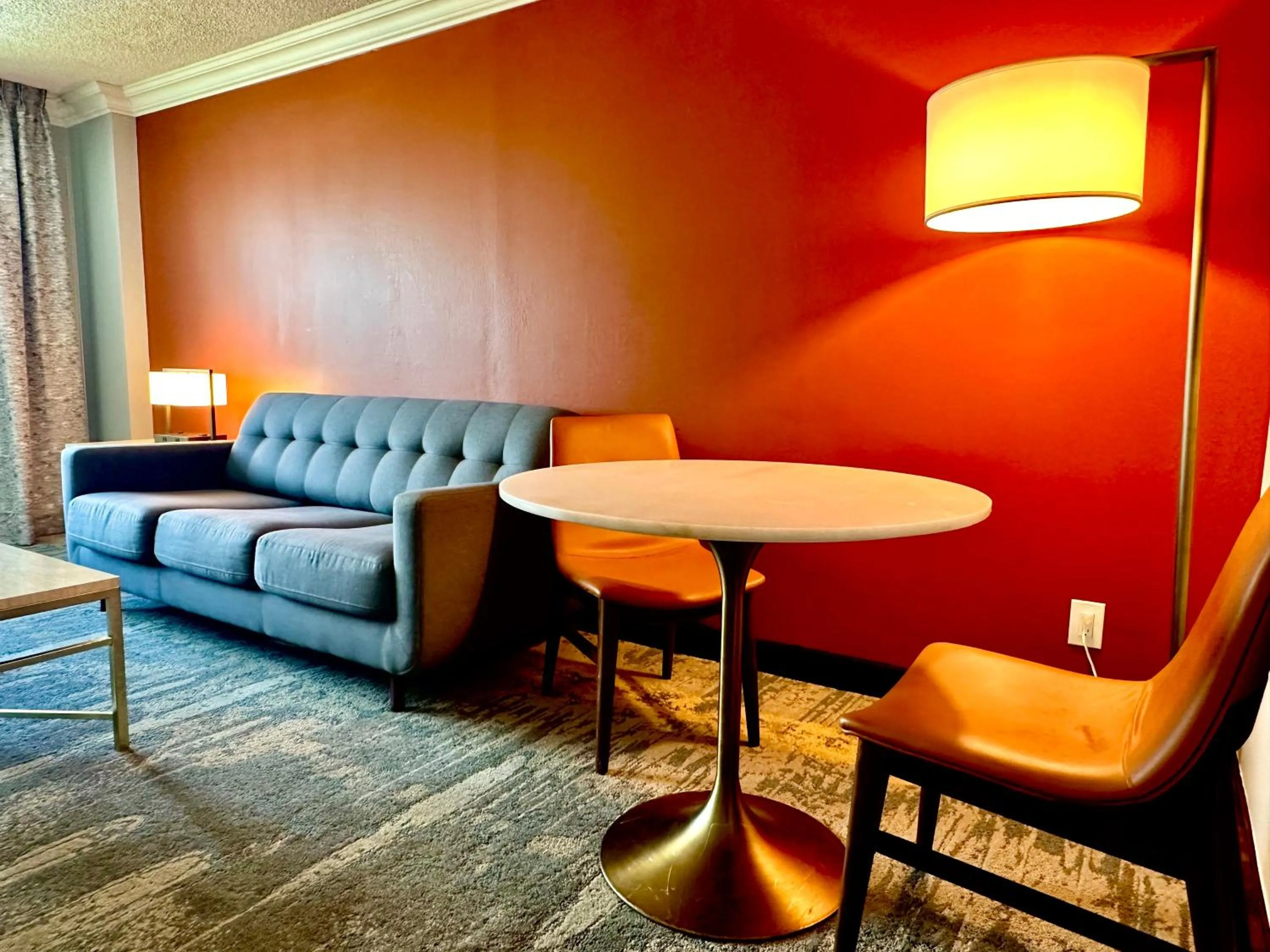 Living room in Lincoln Hotel Monterey Park Los Angeles