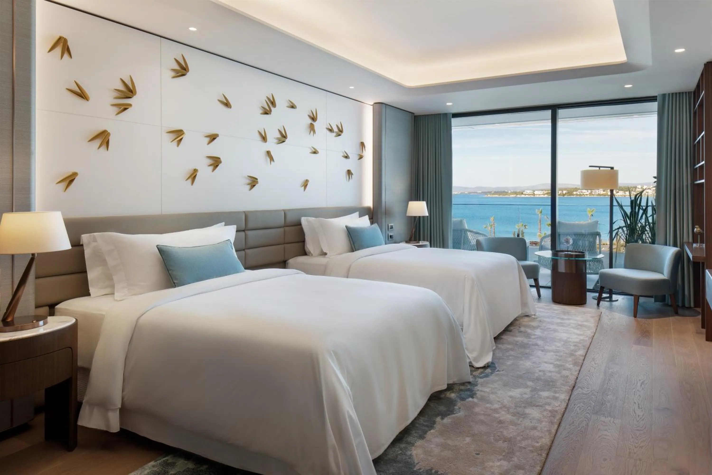 Bed in Reges, a Luxury Collection Resort & Spa, Cesme