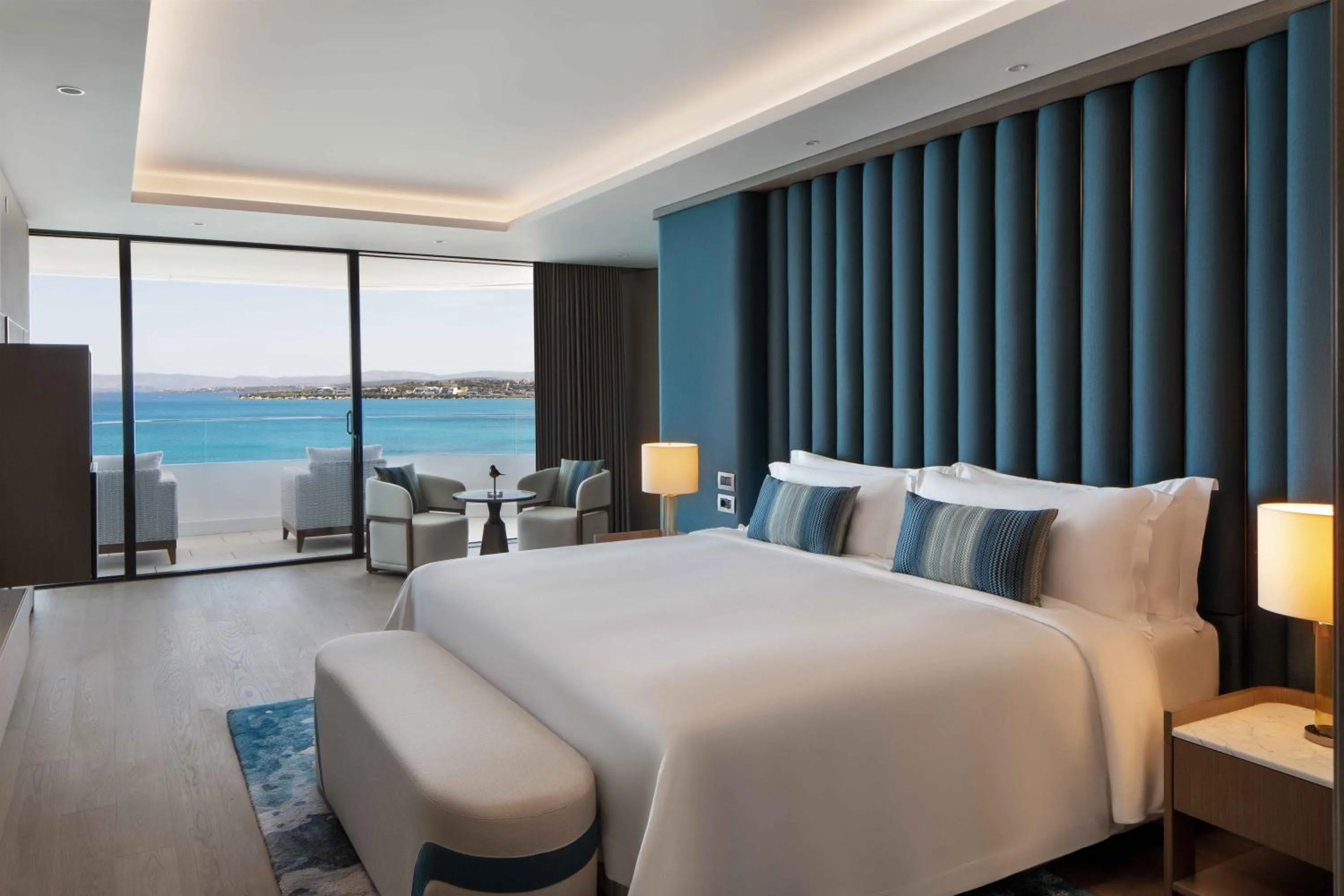 Bed in Reges, a Luxury Collection Resort & Spa, Cesme