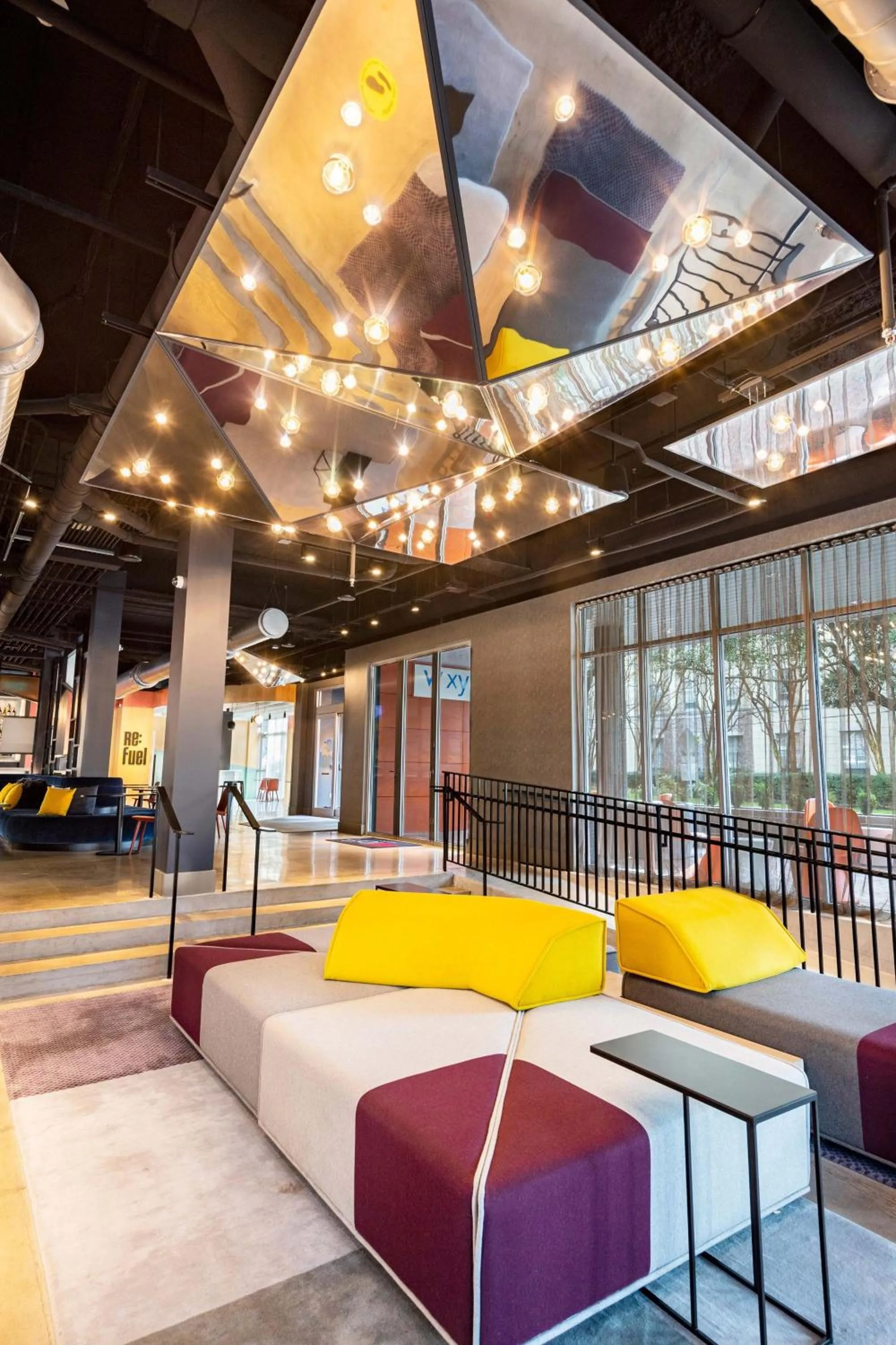 Lobby or reception in Aloft Savannah Downtown Historic District