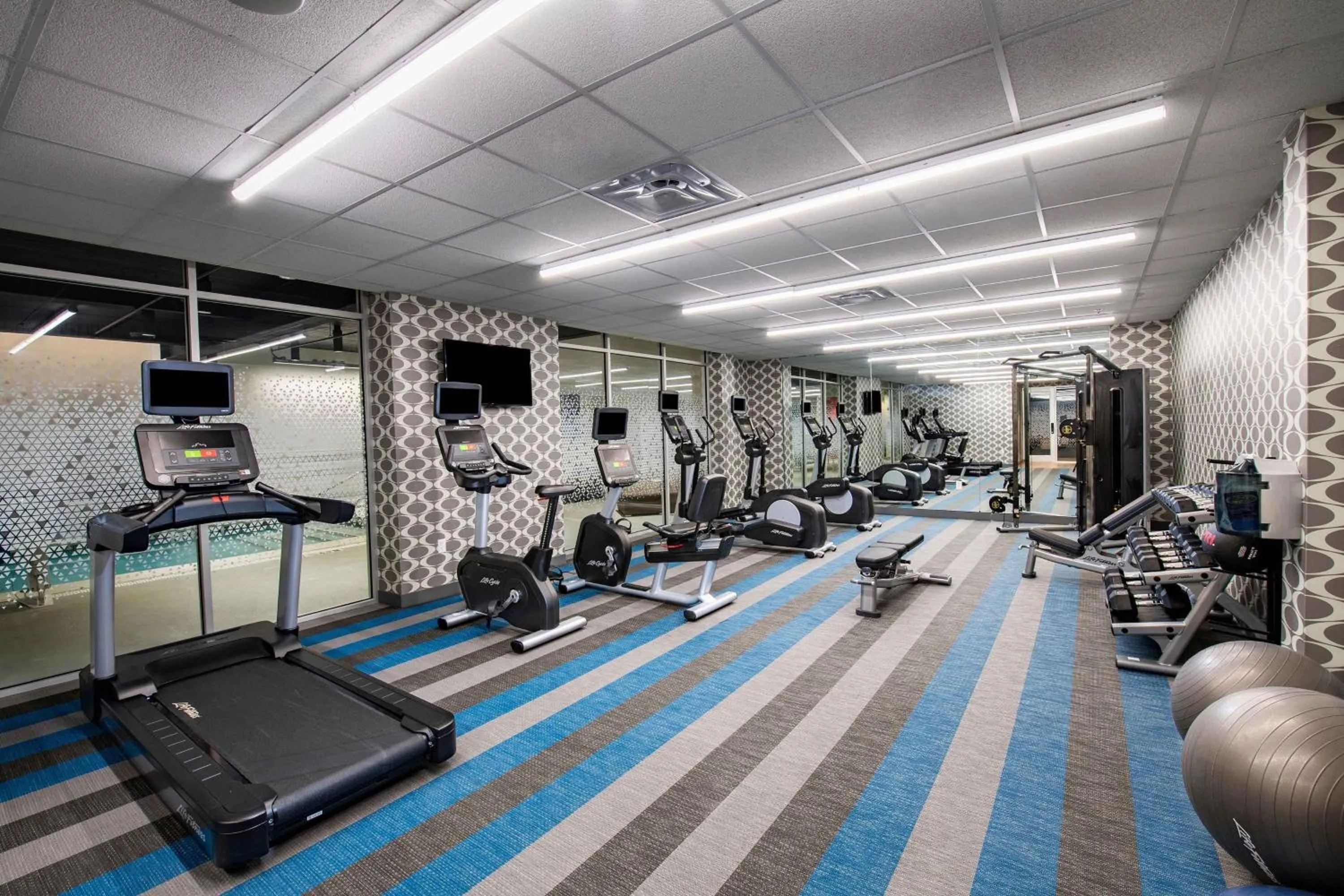 Fitness centre/facilities in Aloft Savannah Downtown Historic District