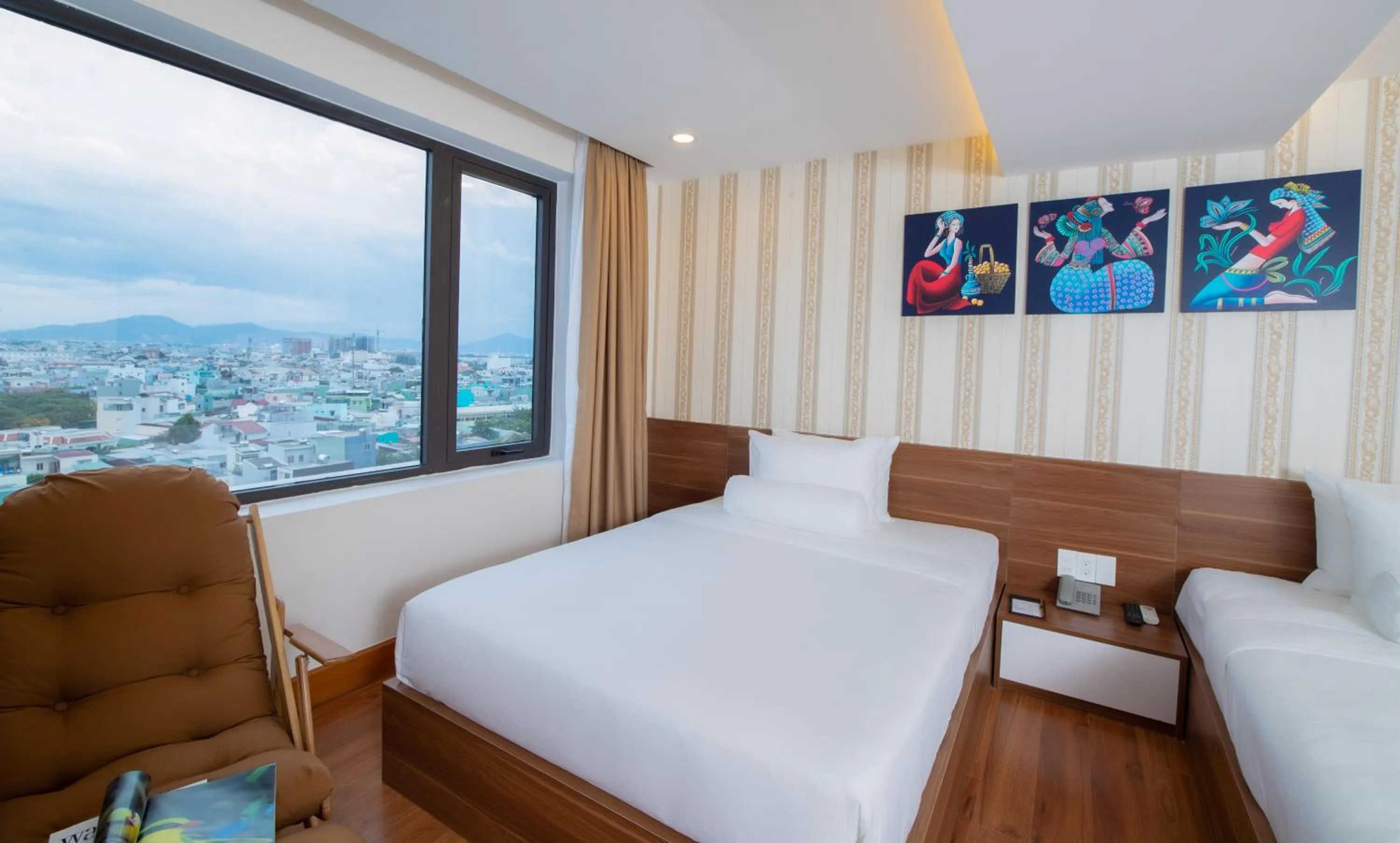 Bed in Rest Hotel & Apartment