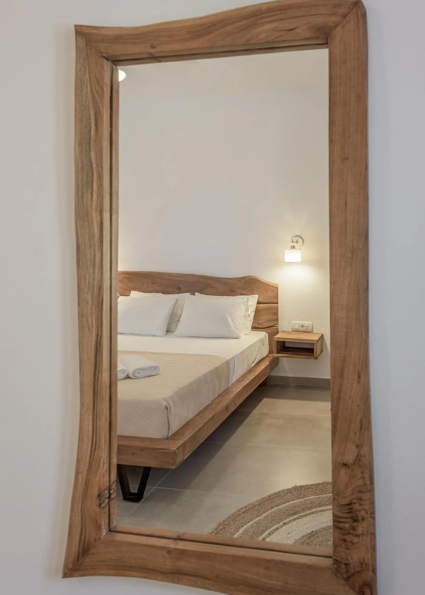 Bed in Giourgas Studios & Apartments