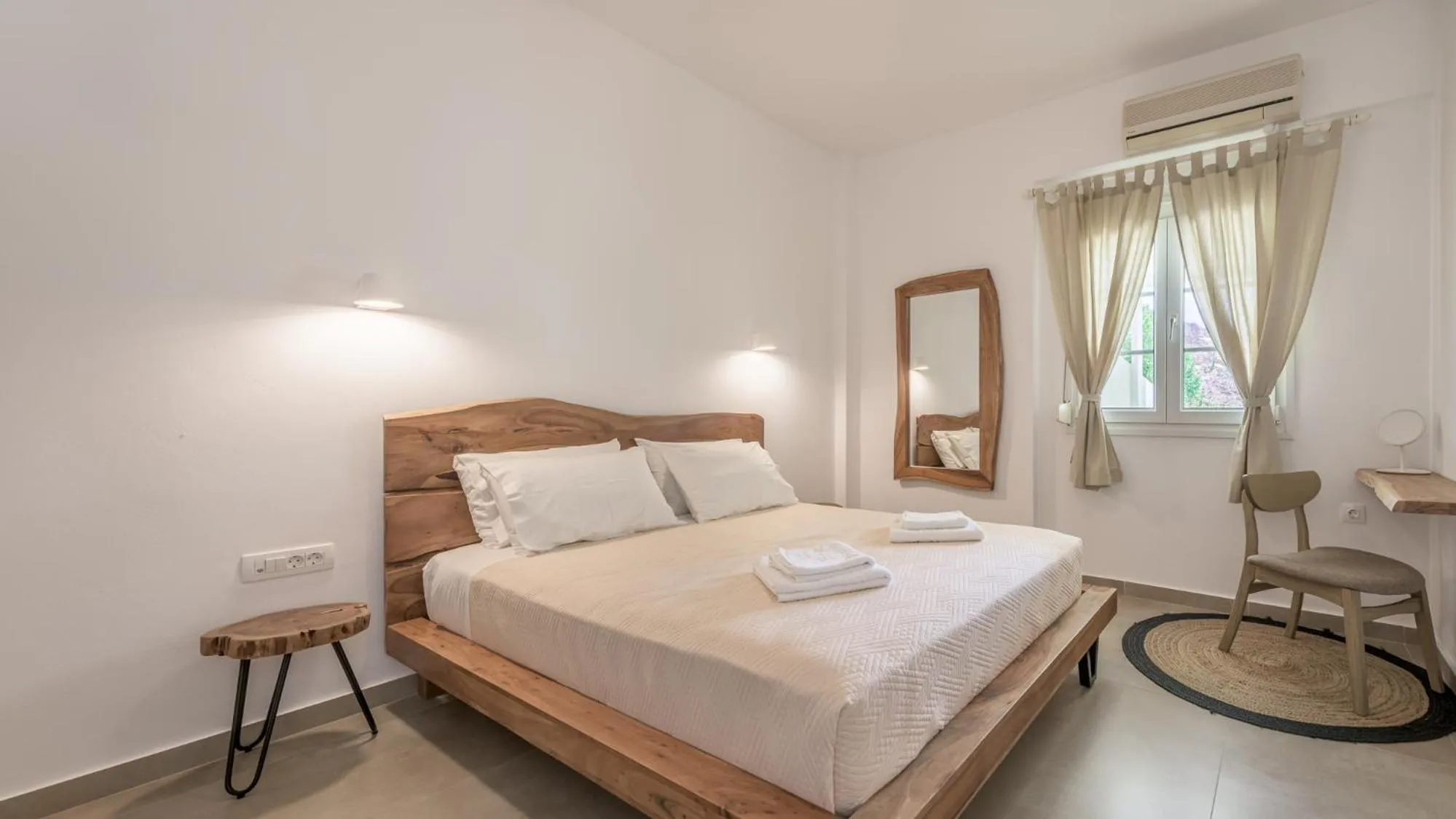 Bed in Giourgas Studios & Apartments