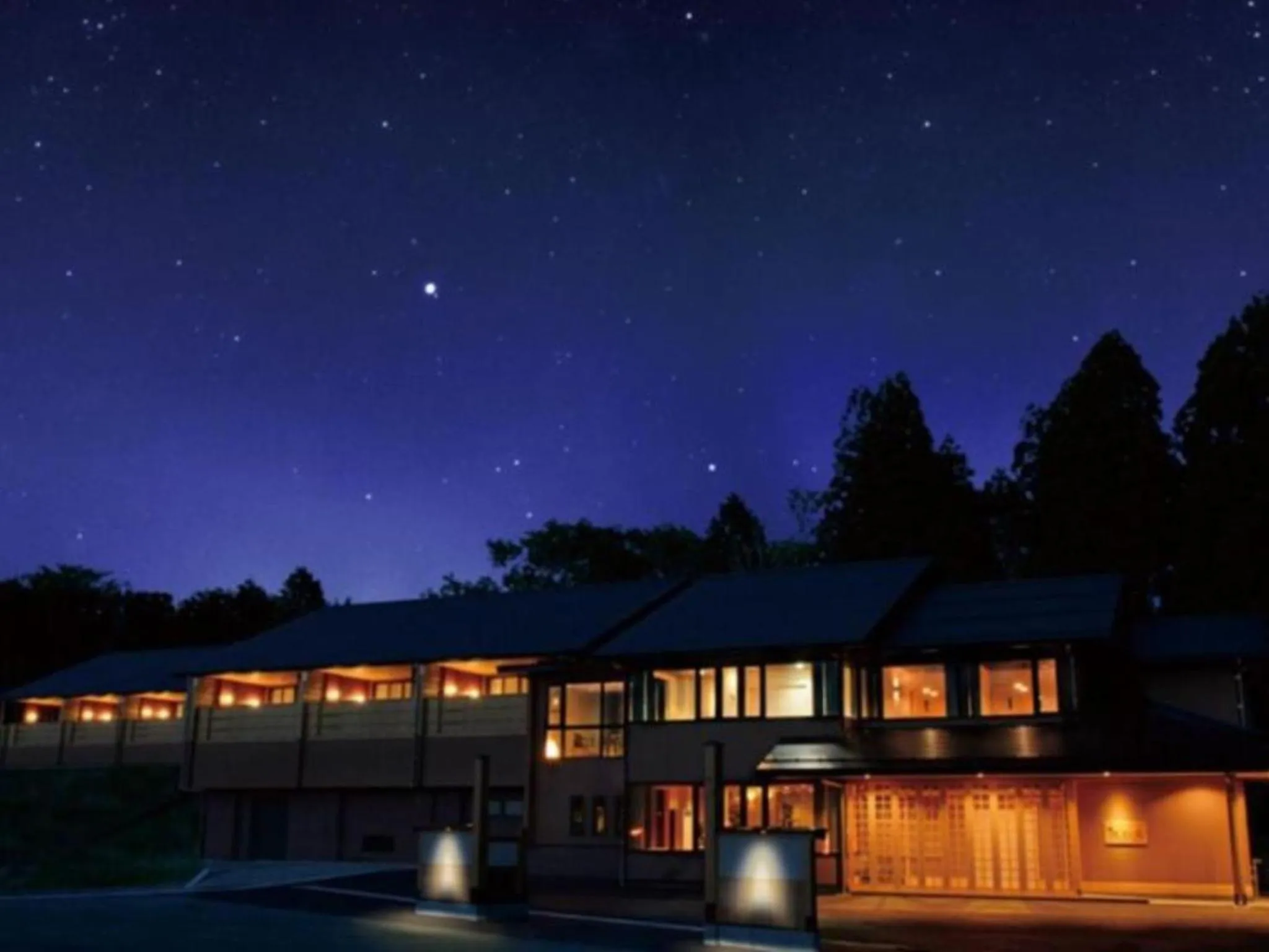 Property building in Manten no Yado