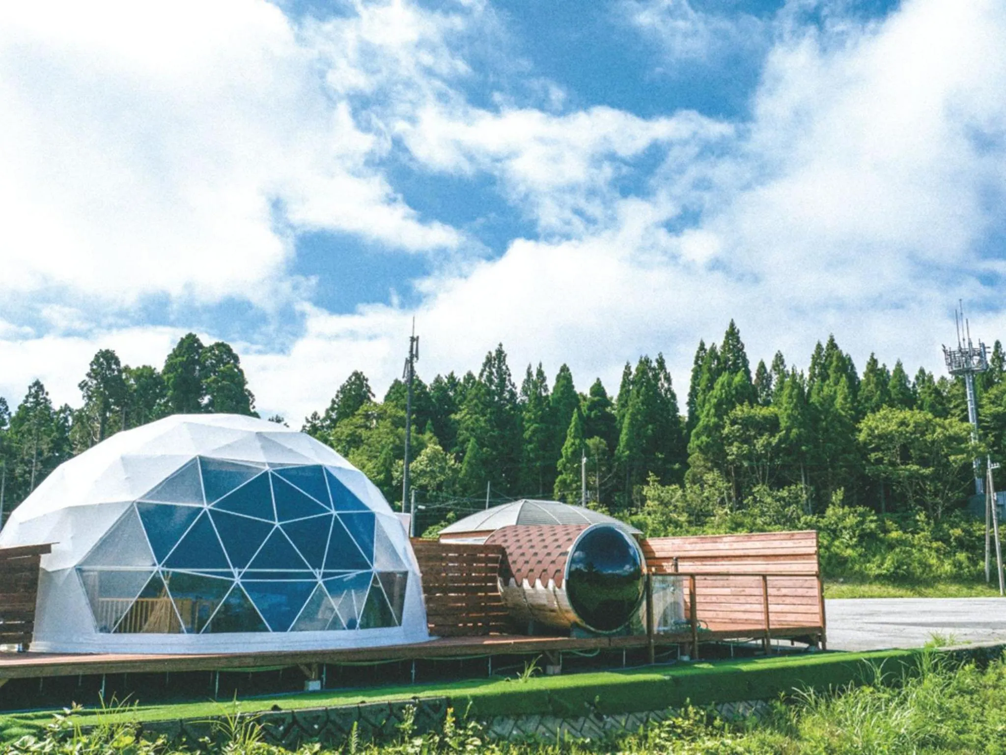 Property building in Manten no Yado