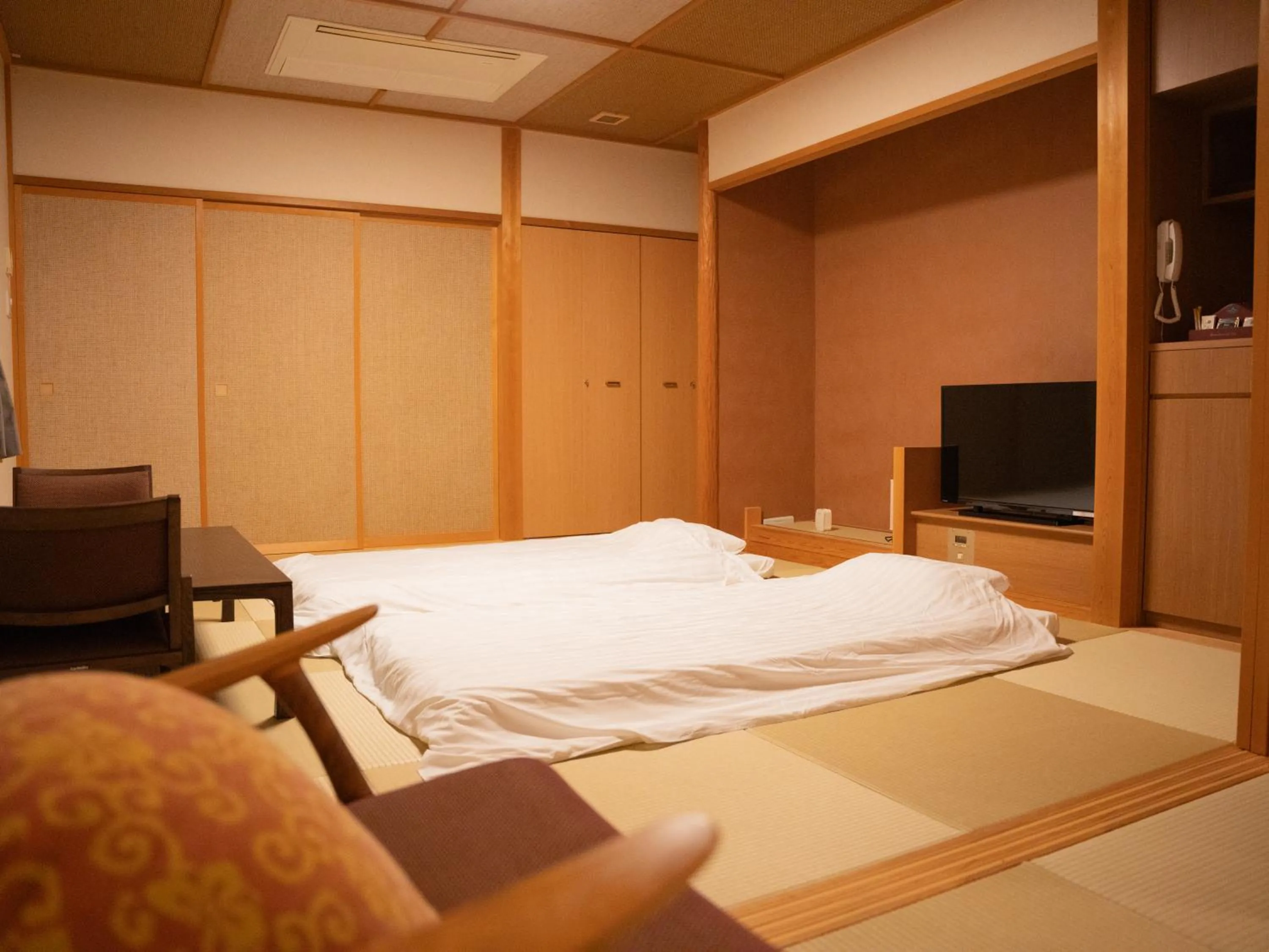 Bed in Manten no Yado