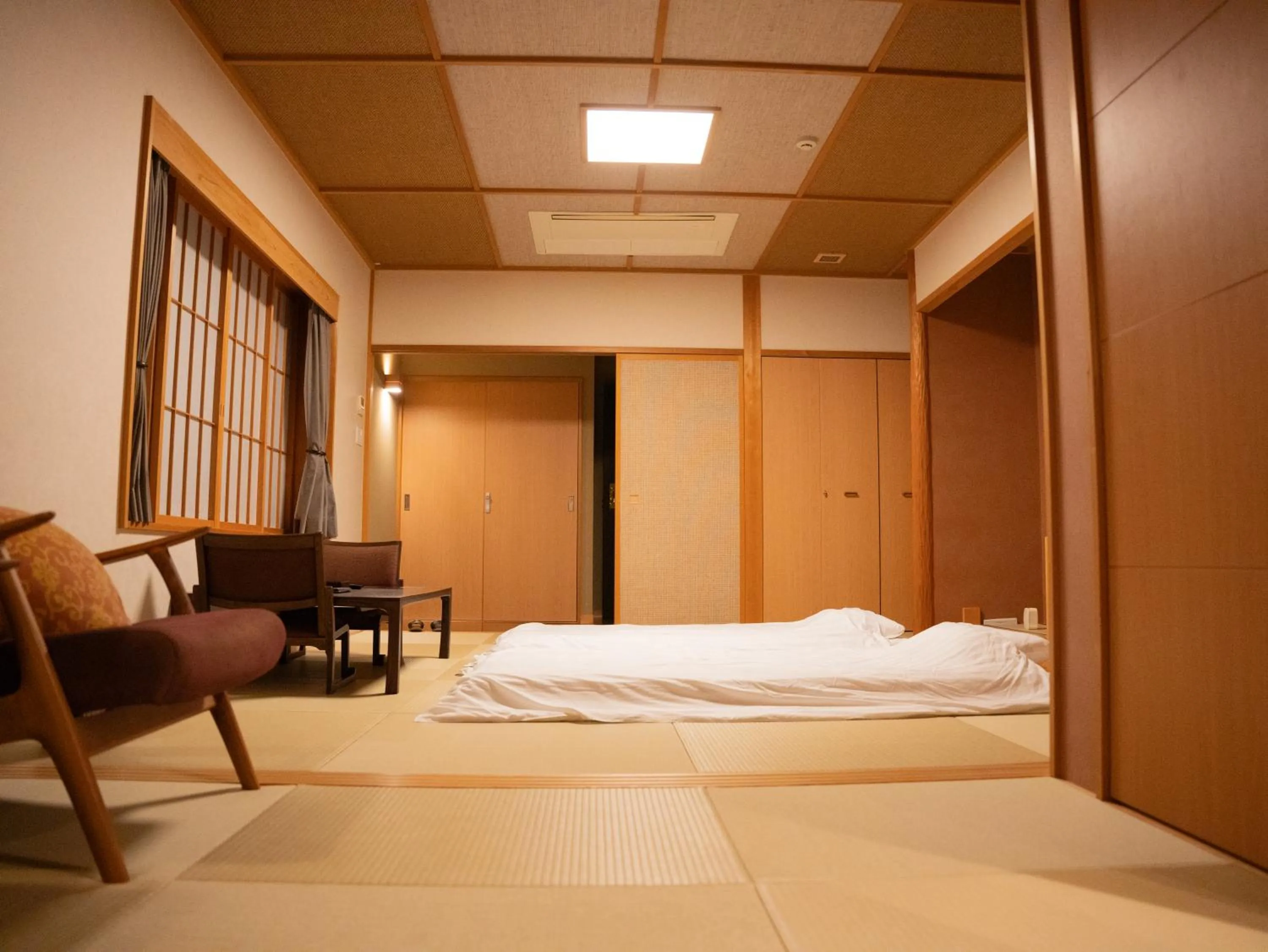 Bed in Manten no Yado