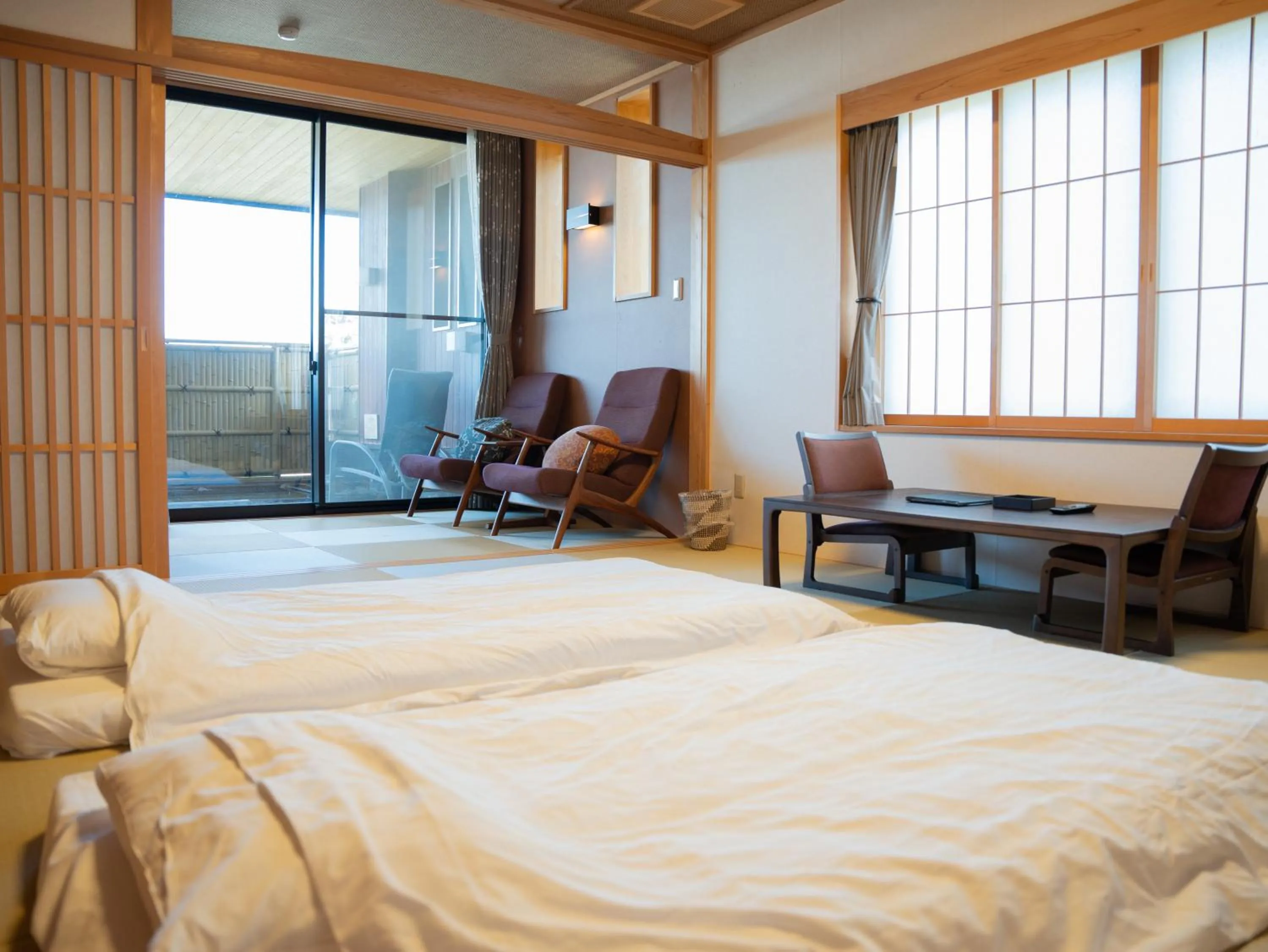 Bed in Manten no Yado