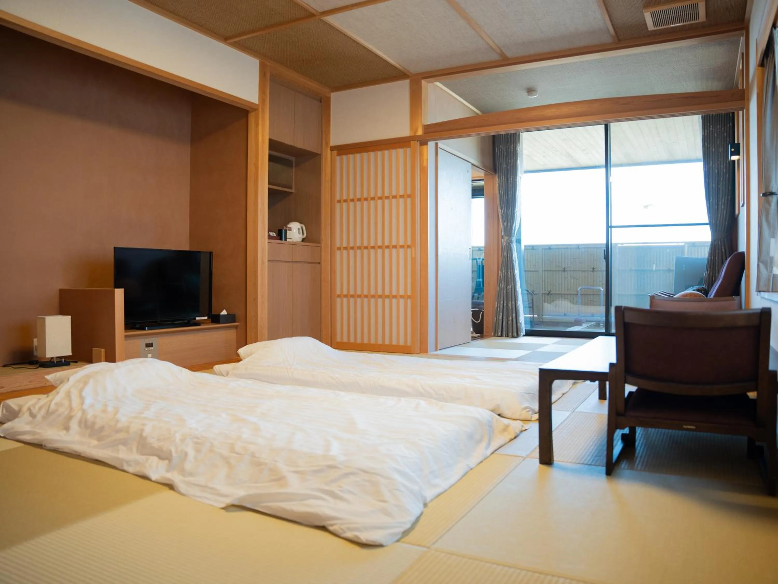 Bed in Manten no Yado