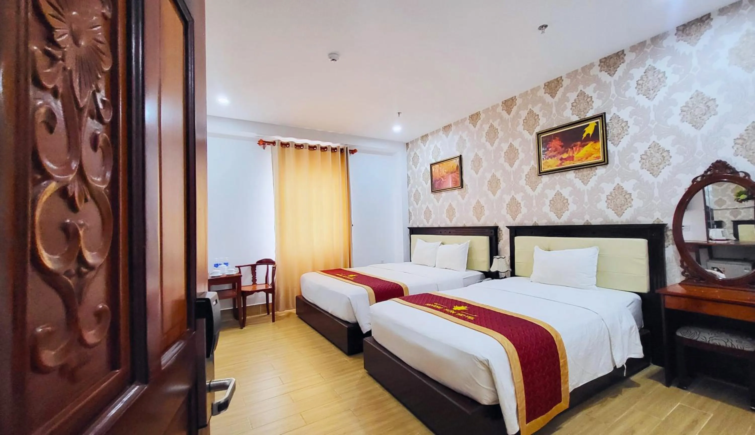 Bed in Hoang Son Hotel - Can Tho