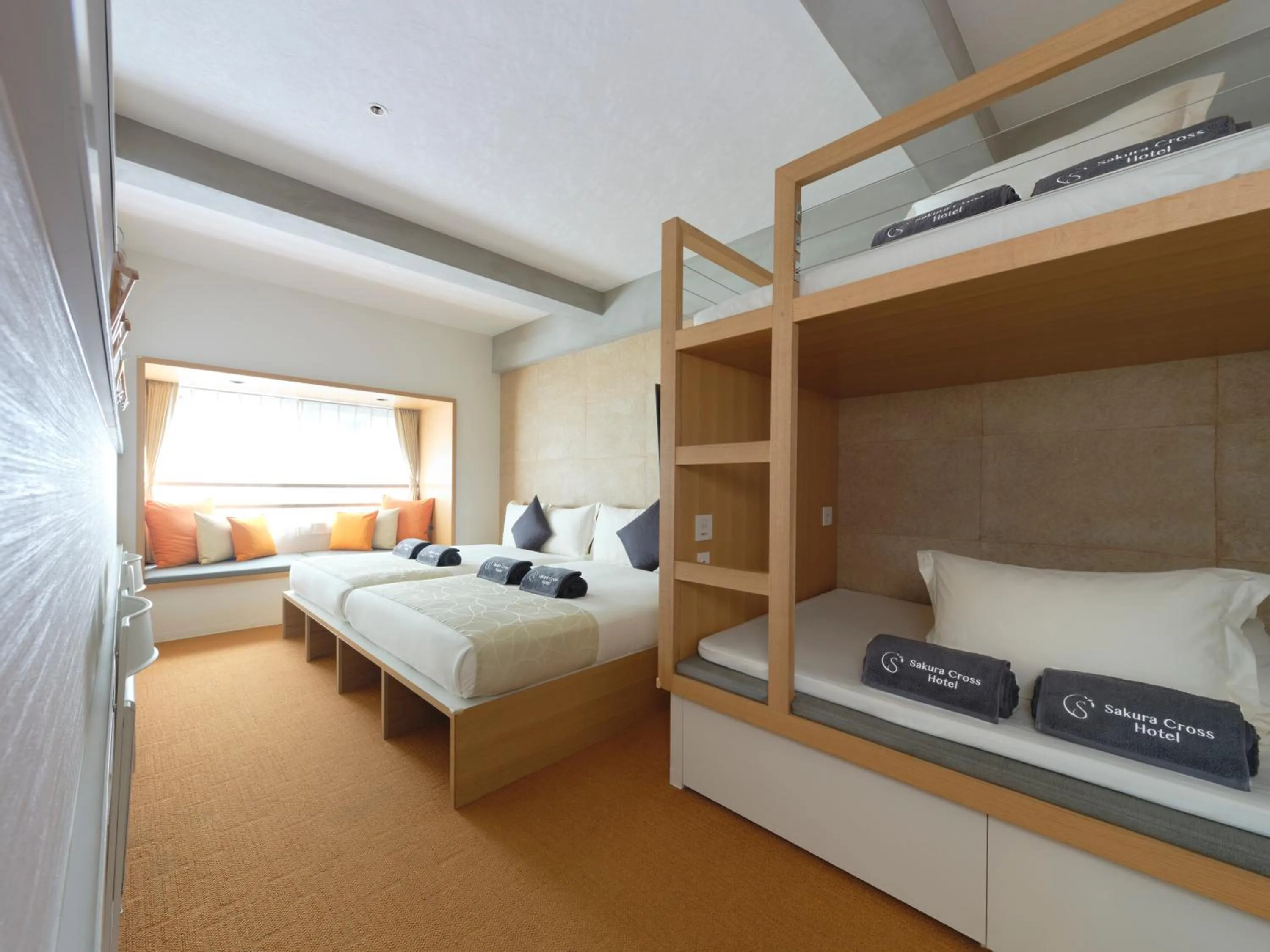 Photo of the whole room, Bed in Sakura Cross Hotel Ueno Okachimachi