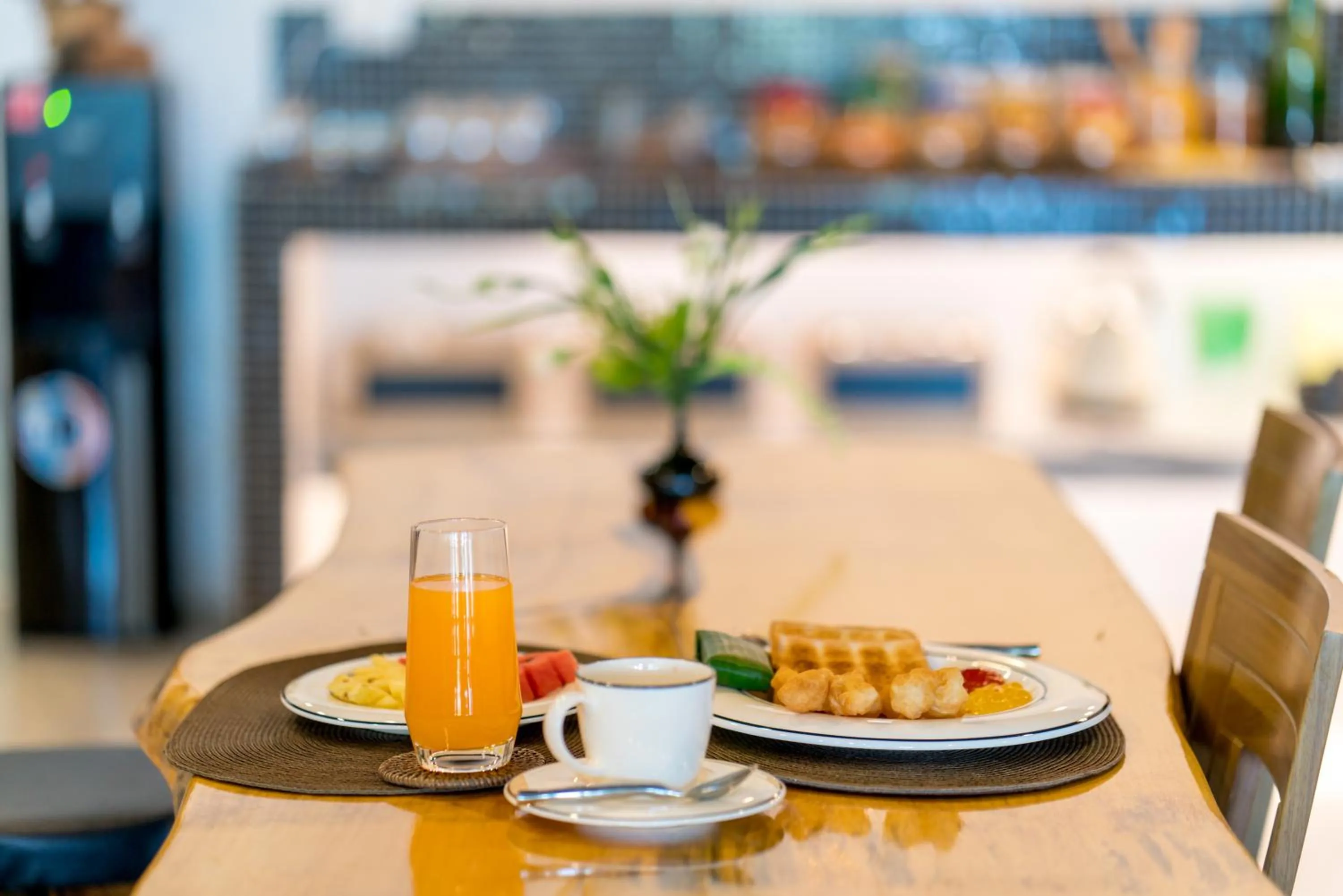 Breakfast in Hanuman VIP Hostel