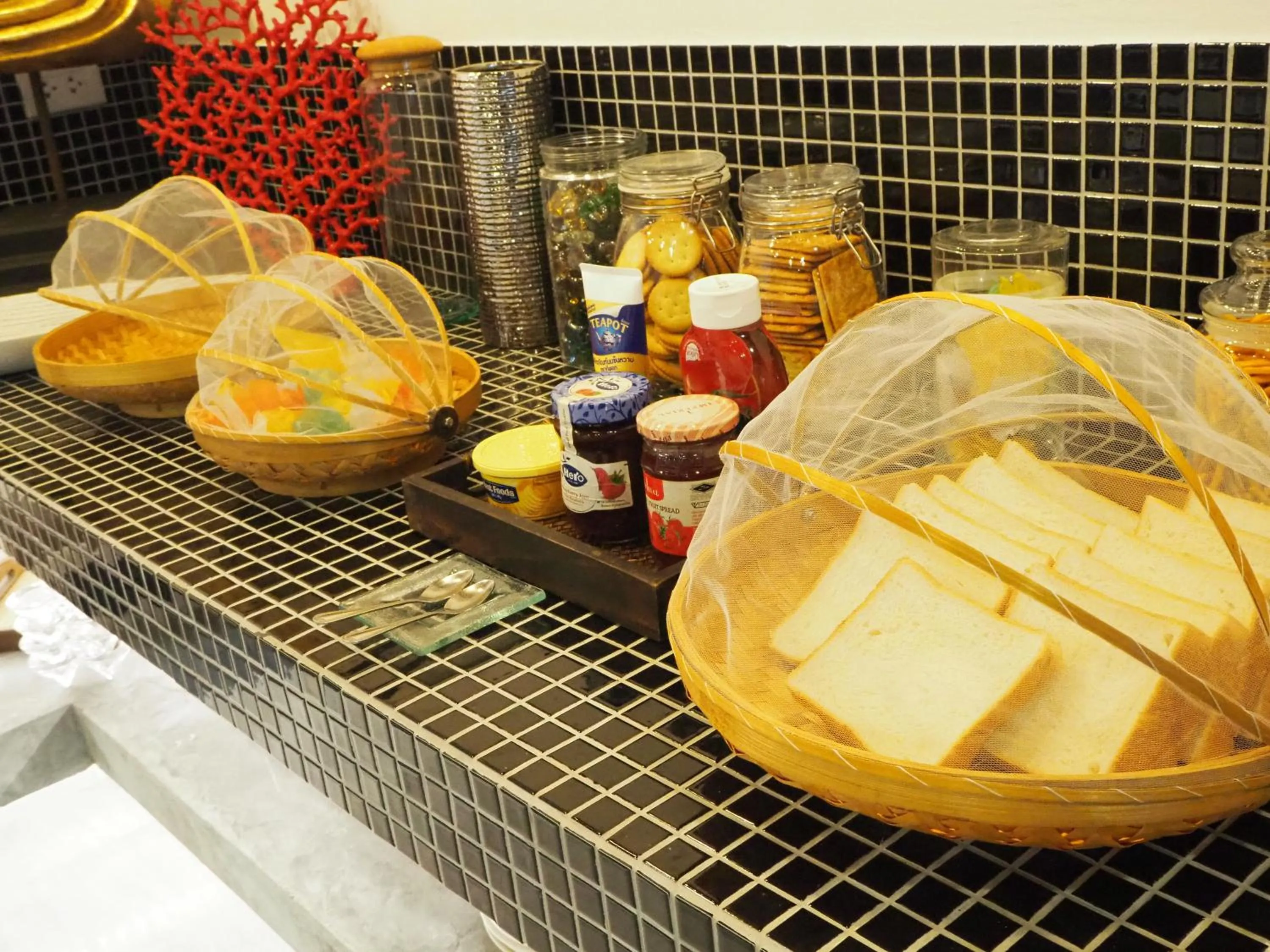 Breakfast in Hanuman VIP Hostel