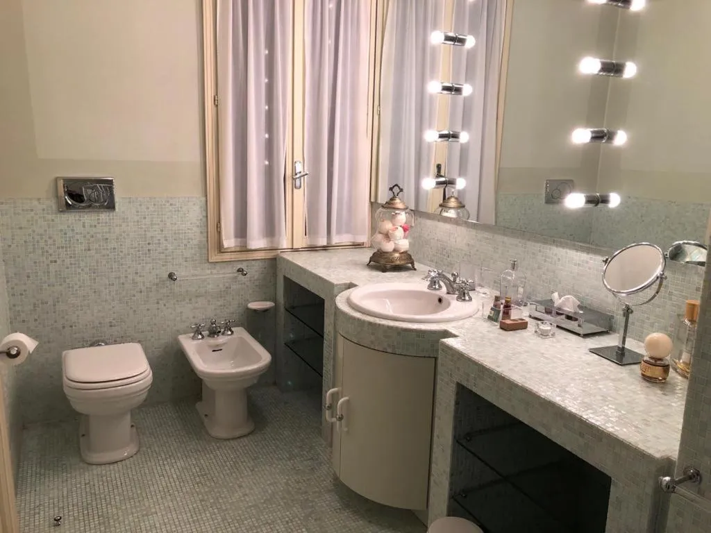 Bathroom in B&B Villa delle Palme