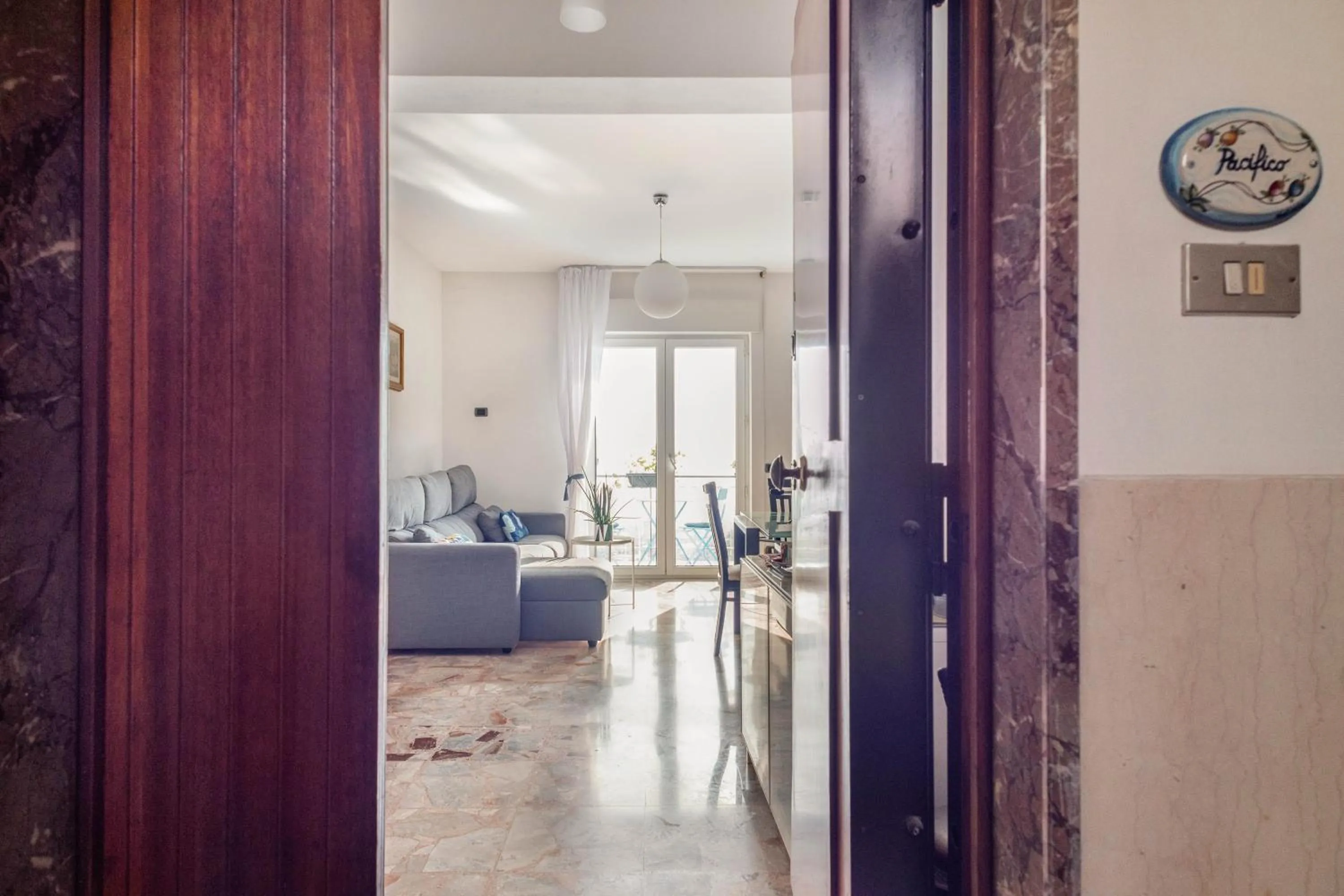 Living room in B&B Pacifico